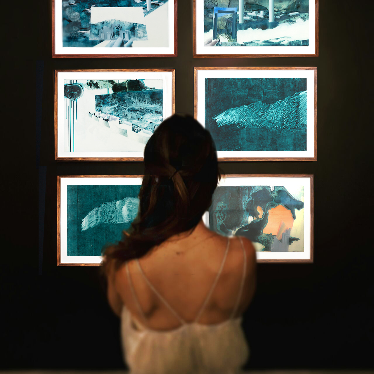 To be intersted in a picture that no longer exist Installation View The Artists’ studios, Kalisher Tel Aviv 2017