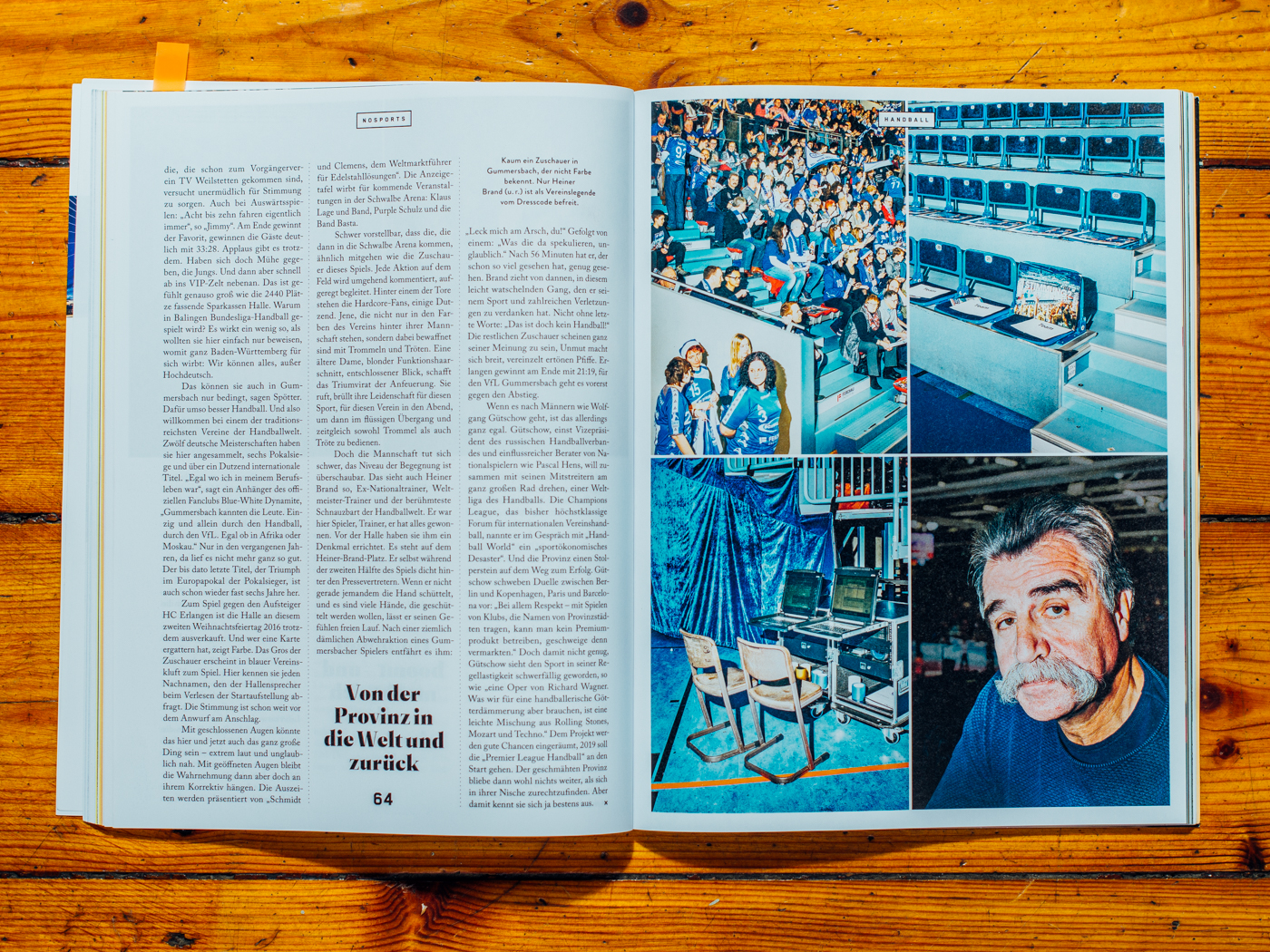 No Sports Nr.3 / Handball in der Provinz Reportage, Februar 2017