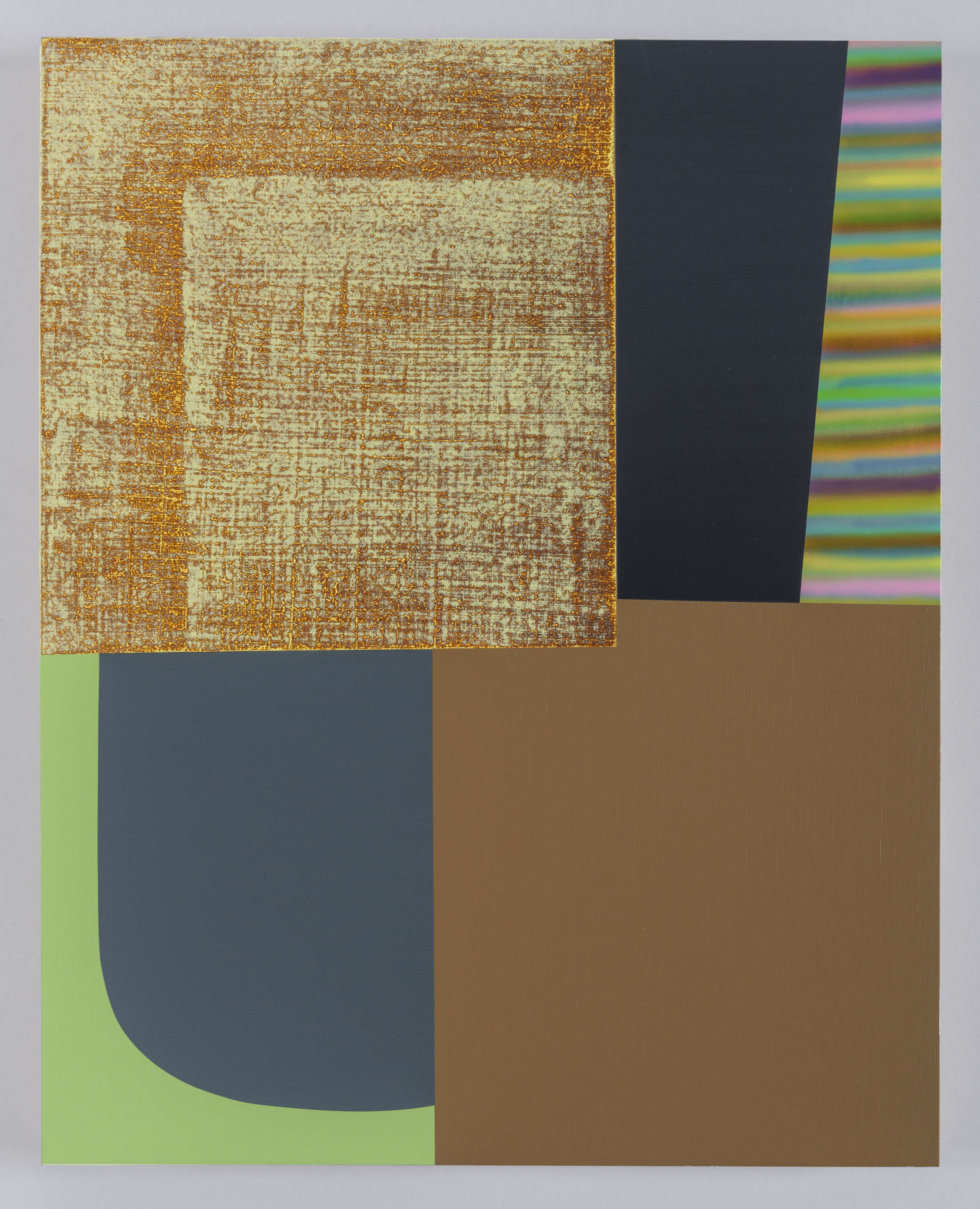 Equal Mind, 2021, acrylic on panel, 20 &times; 16&rdquo;.