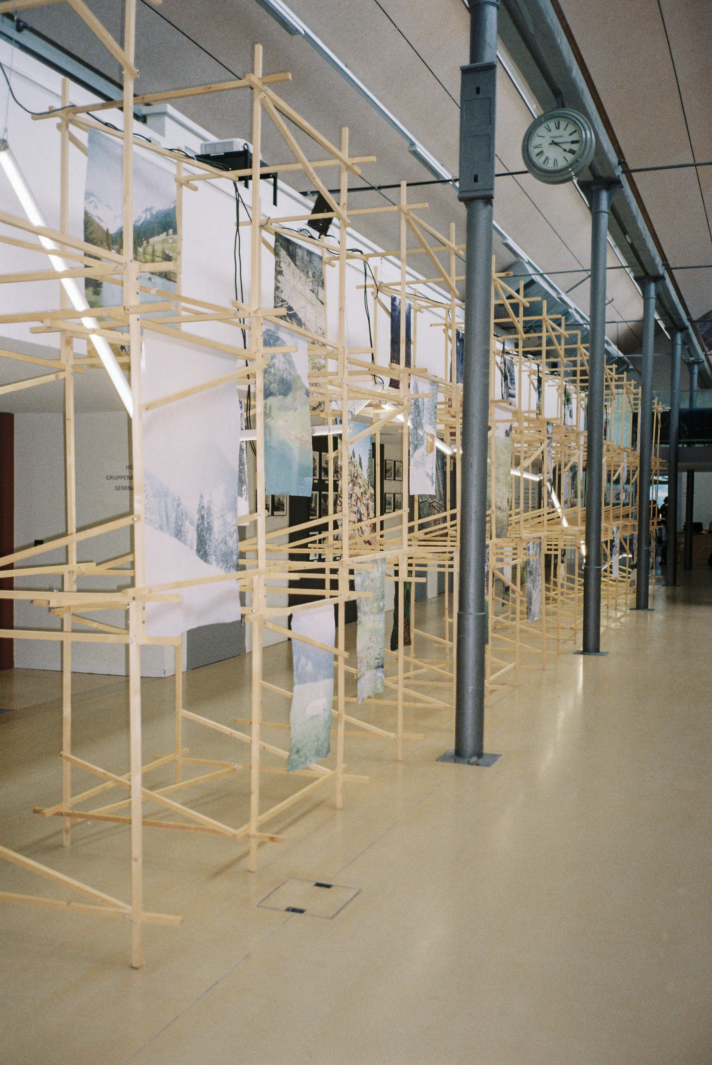 Photographs taken while walking on THE LINE in Liechtenstein by Studio Venice