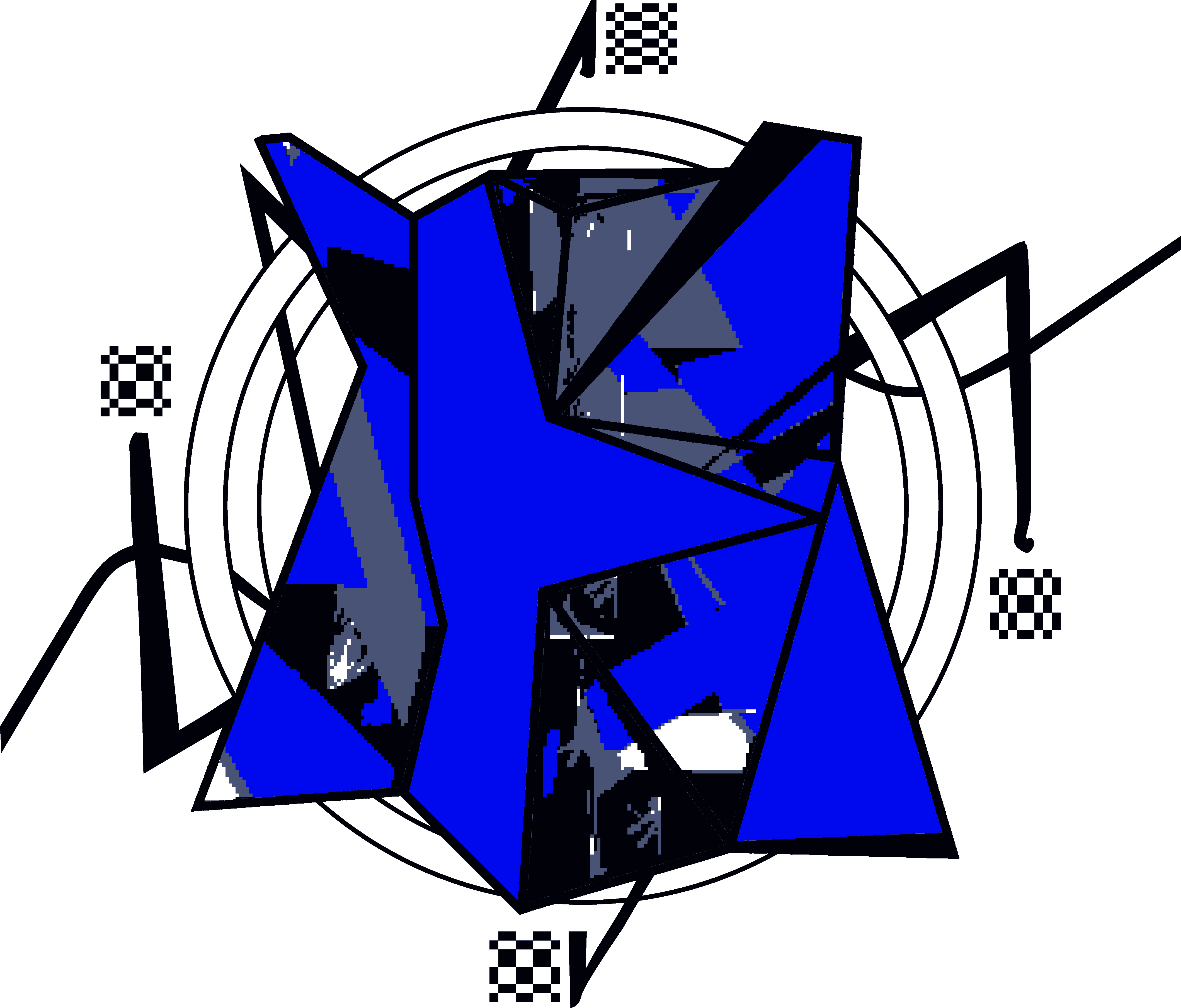 SHREDDEDHOLOGRAMPEN/ROSE