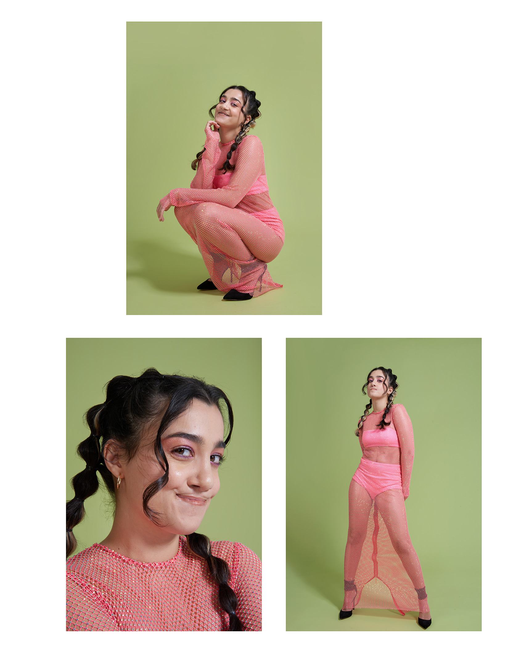 Skin Beauty Stock Photos with Naomi;  Photographed by Audrey Melton; Styled by Isaiah Dorty;  Makeup by Tomoyo Shionome for South James Agency;  Hair by Yu Nakata for 87artists;  Location: Rein Studios; Produced alongside Yuki Mizuma