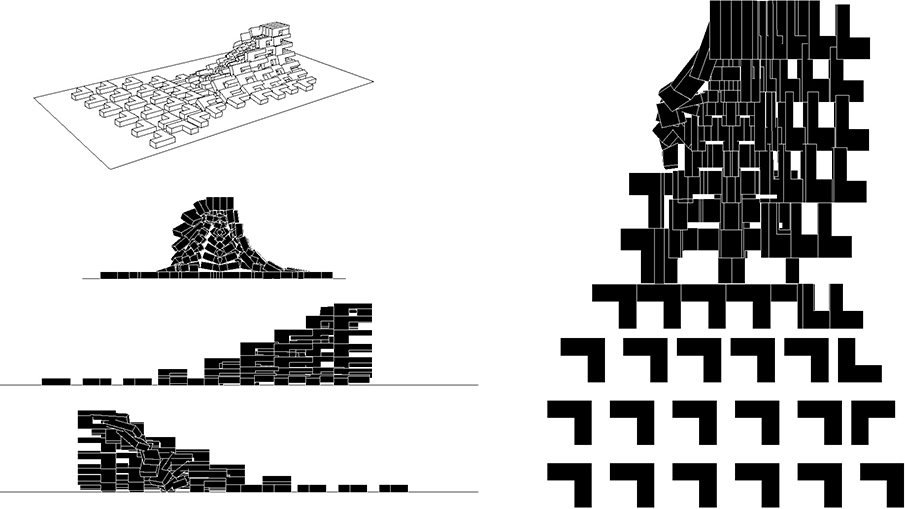 students: Benjamin Dellemann, Olivia Hofmann, project: Unité d´Habitation - L-Shape House