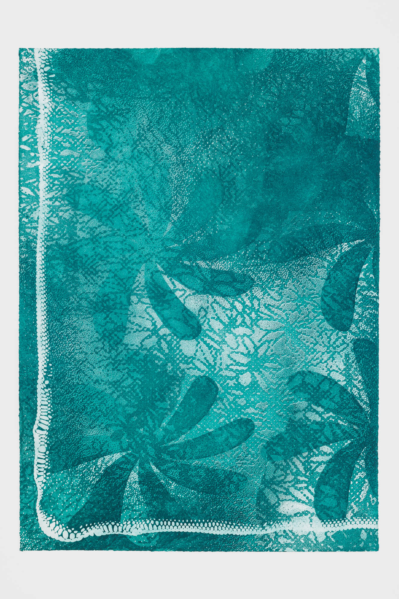 Birds, 2022 	aquatint etching on handmade paper, Edition of 3, 69 x 49,5 cm