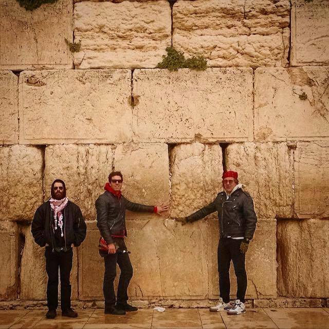 Wailing Wall : Rainy Jerusalem 2015