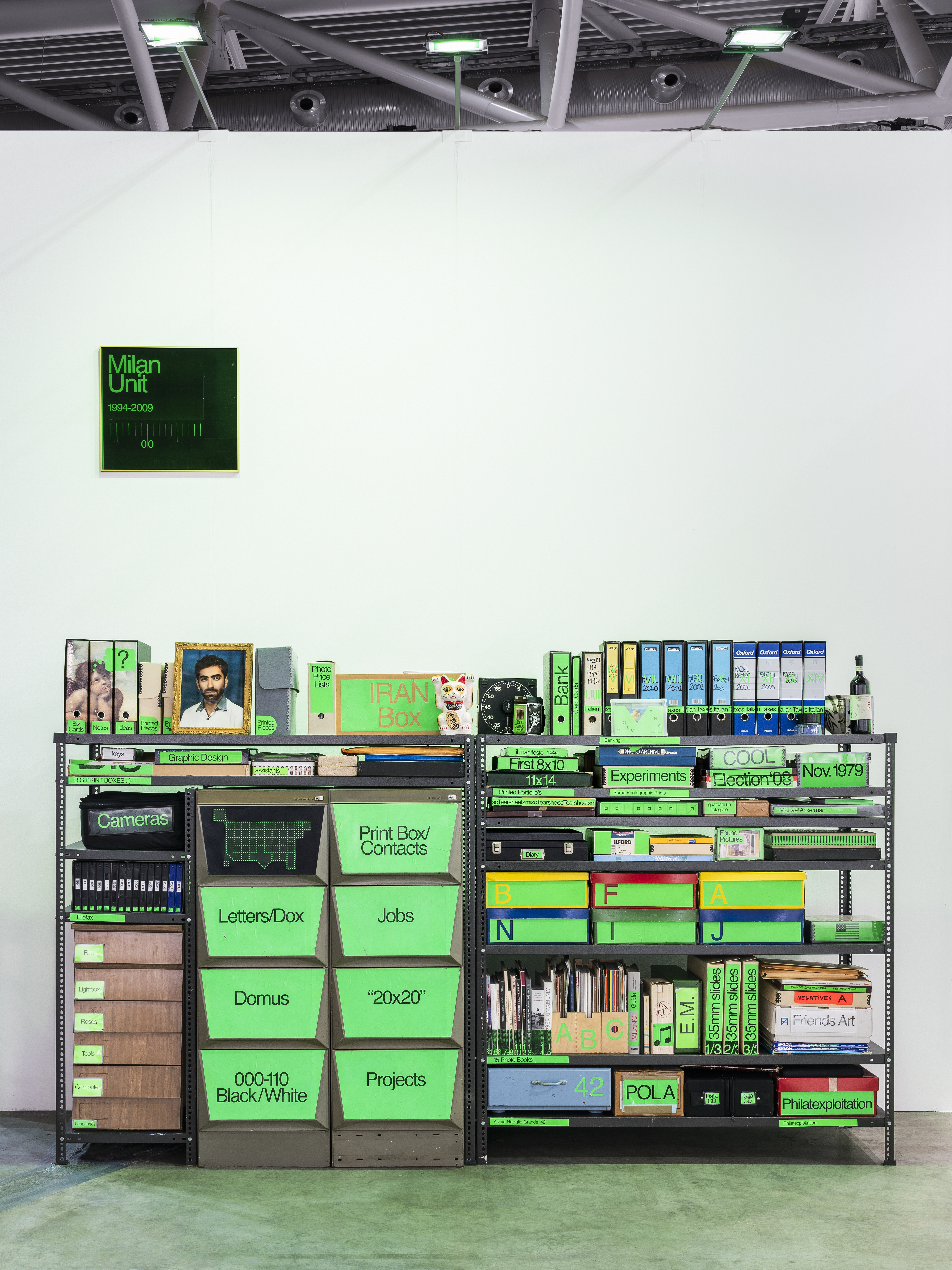 Installation view Milan Unit by Ramak Fazel, Artissima 2023