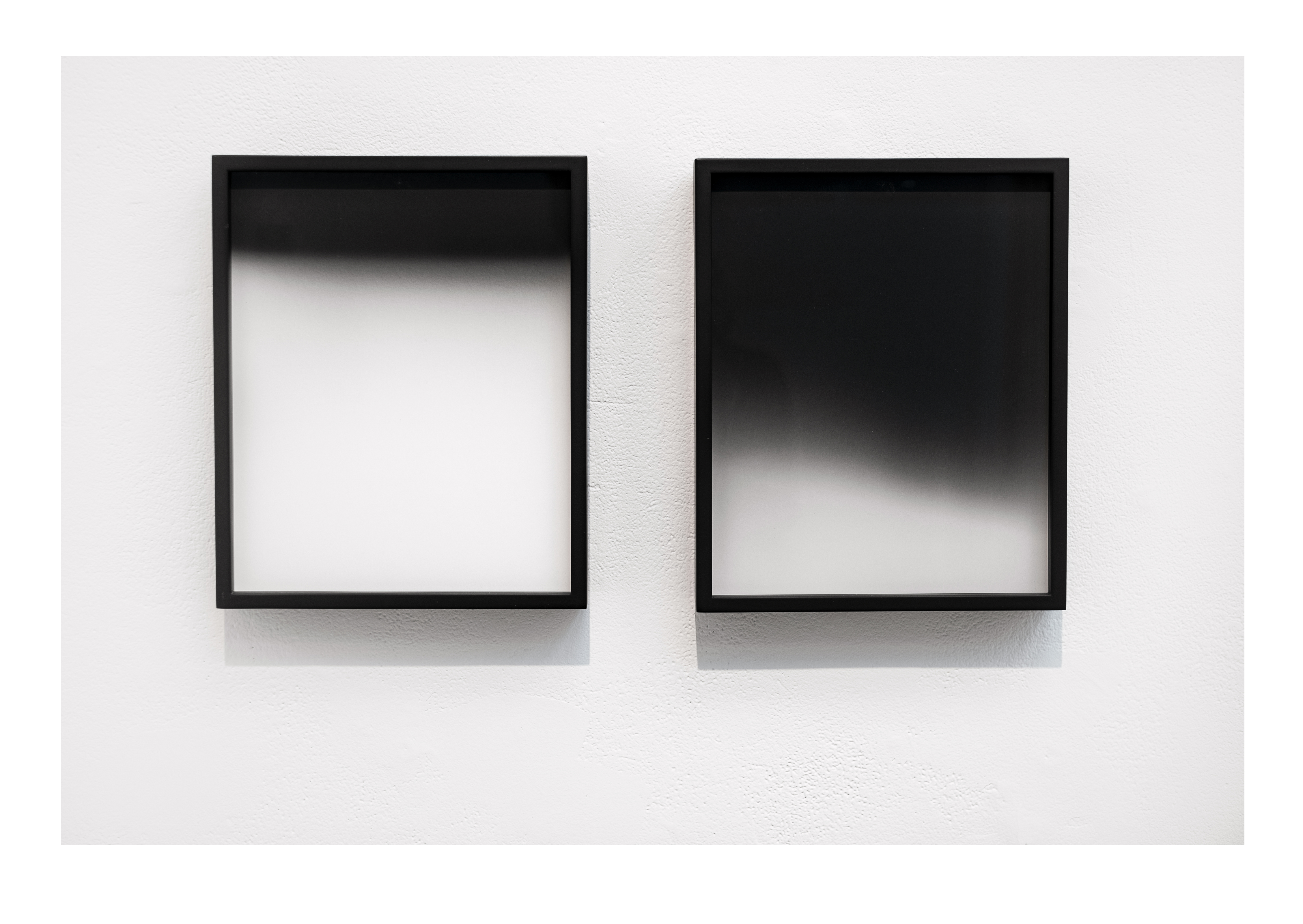 • Christina Price Washington, Shadows, 2019, Silver Gelatin Prints, each 8” x 10” • Framed, Installation view