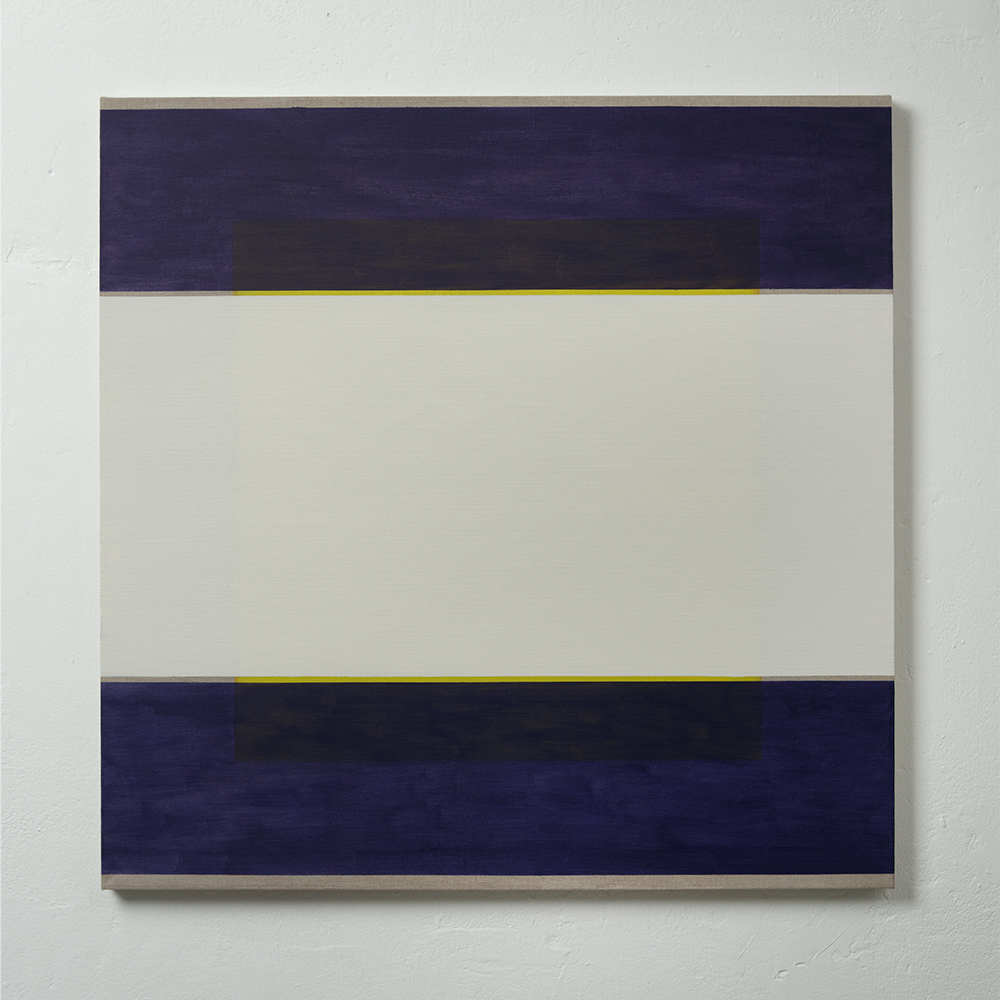 Mogao#4, 2022, oil on canvas, 80 x 80 cm