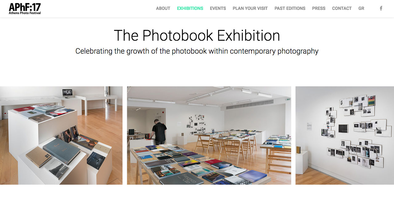 Athens Photo Festival 2017, The Photobook Exhibition