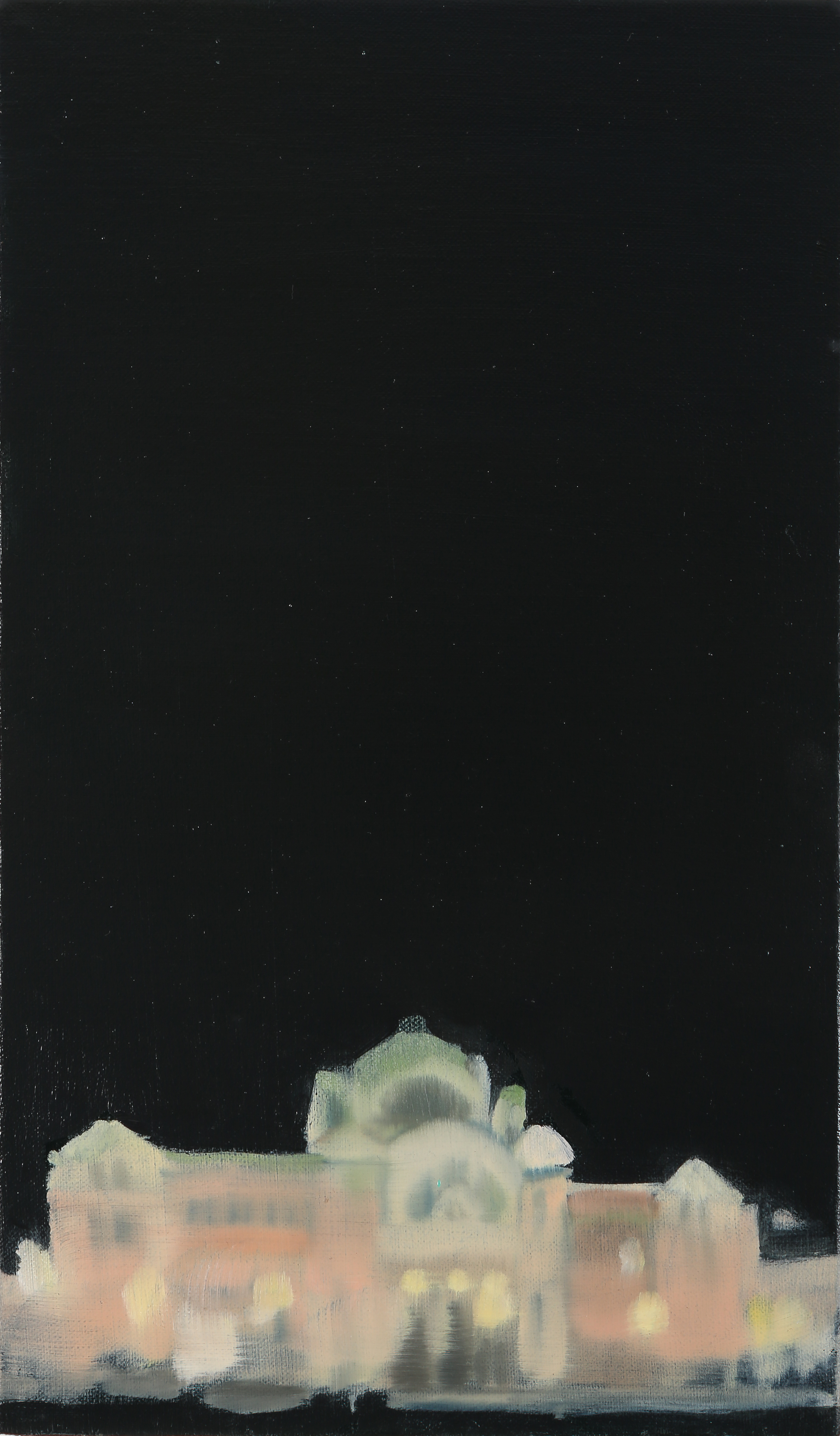 〈Sky Plaza〉, Oil on canvas, 40.8x24.5cm, 2013, 개인 소장