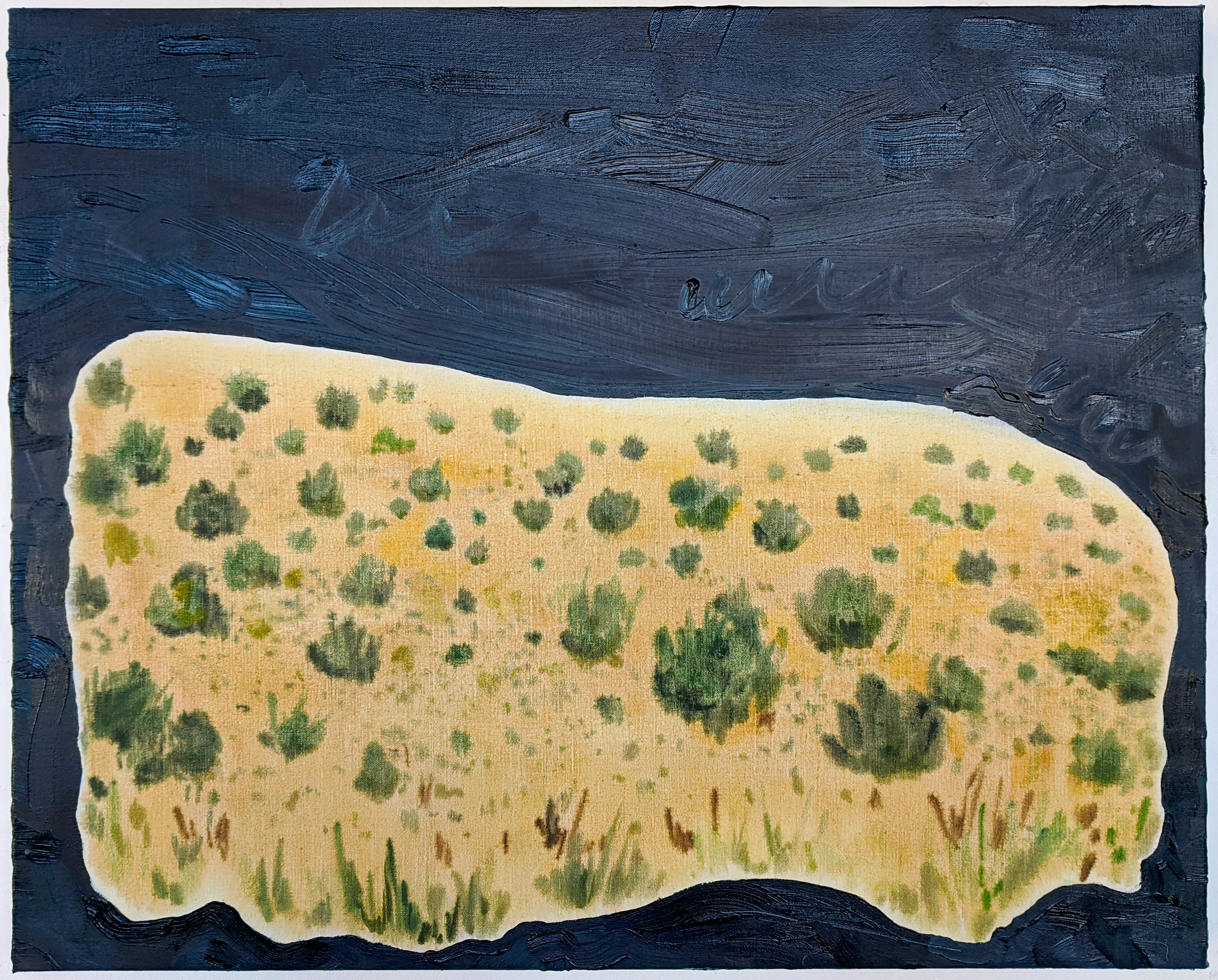 Untitled Landscape, 21 x 26.5 inches, oil on linen, 2020