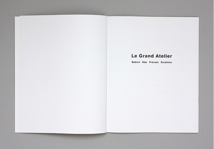 Le Grand Atelier, 2016