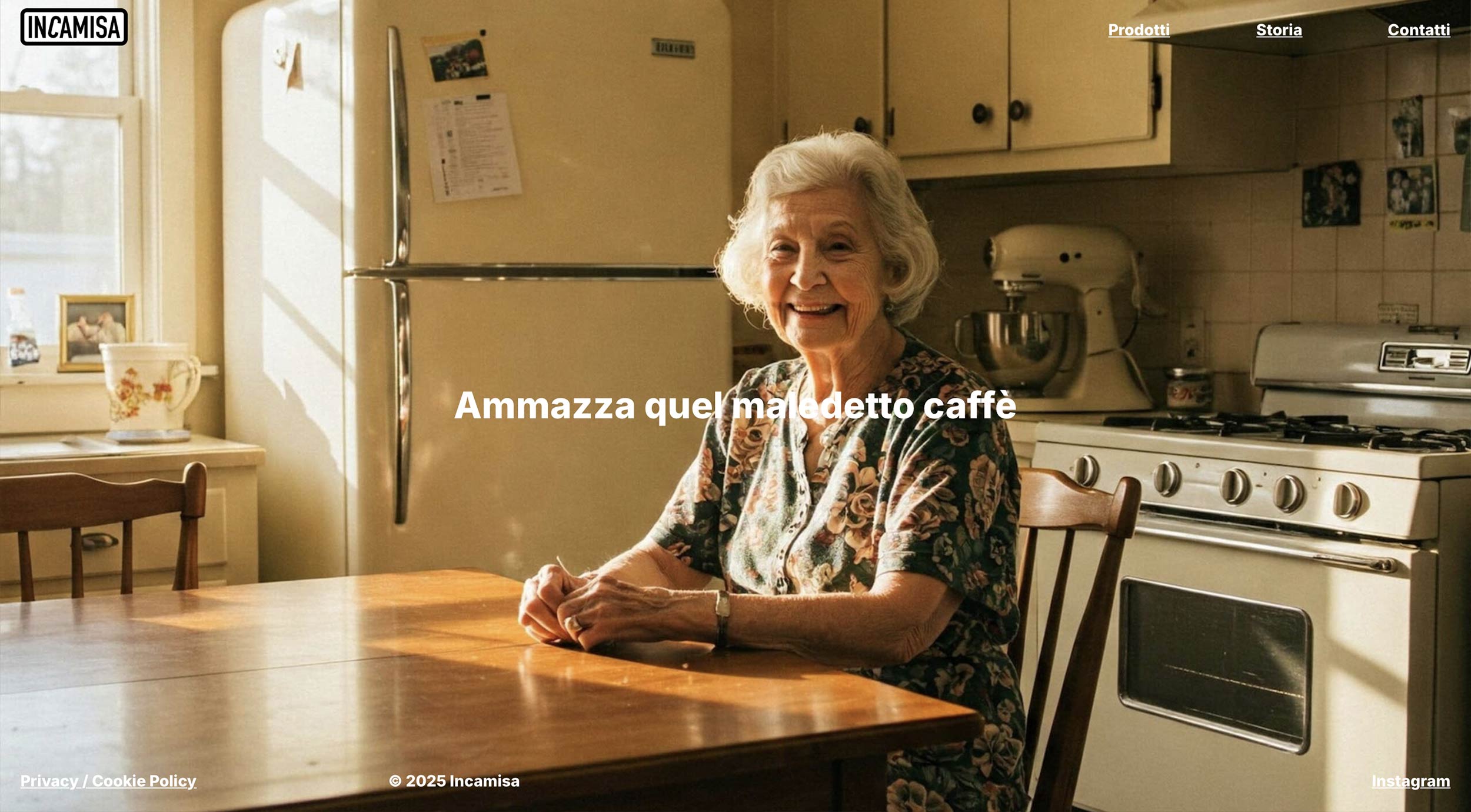 giallo.studio graphic web-design for Incamisa