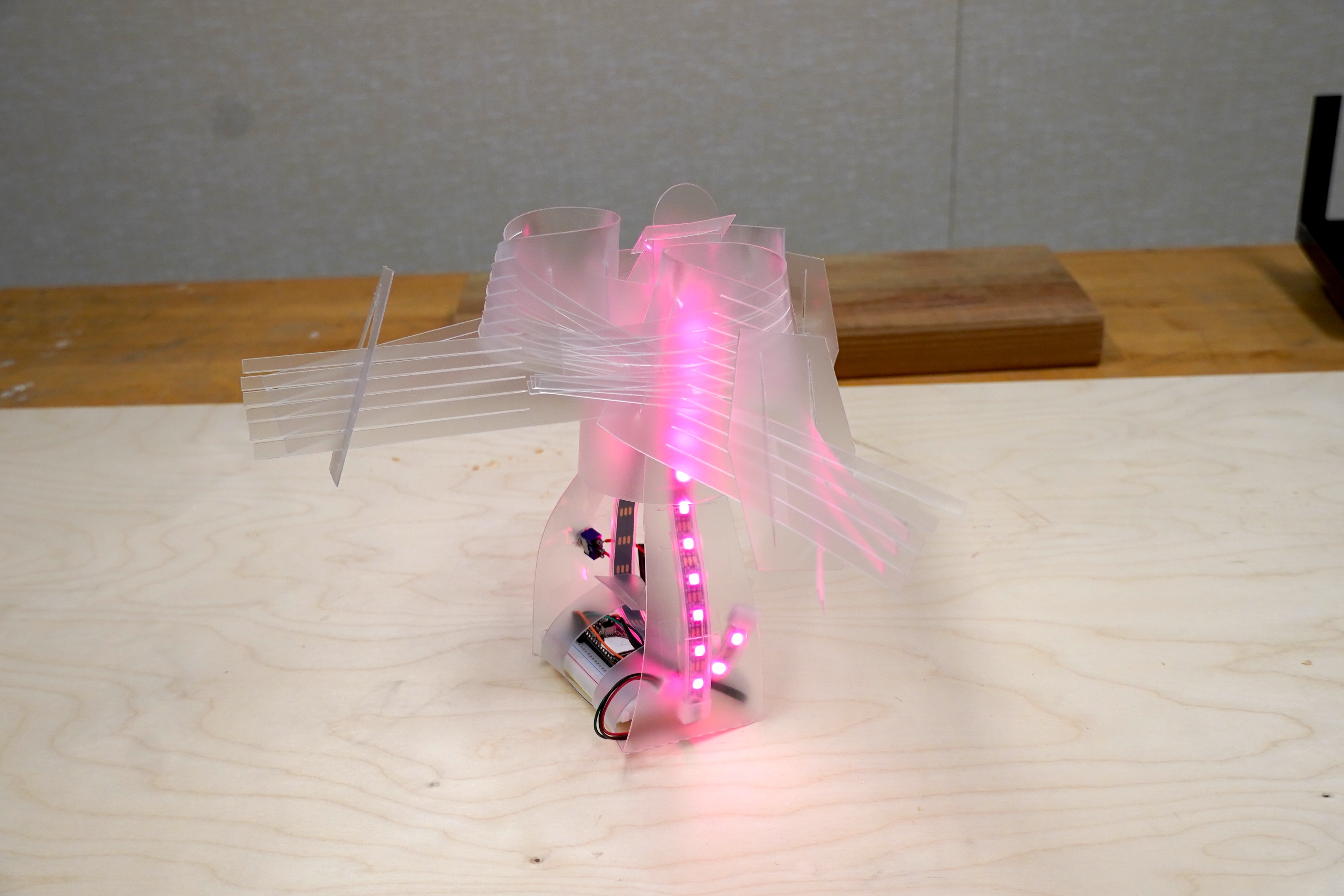 An image showcasing the object in a lit environment.