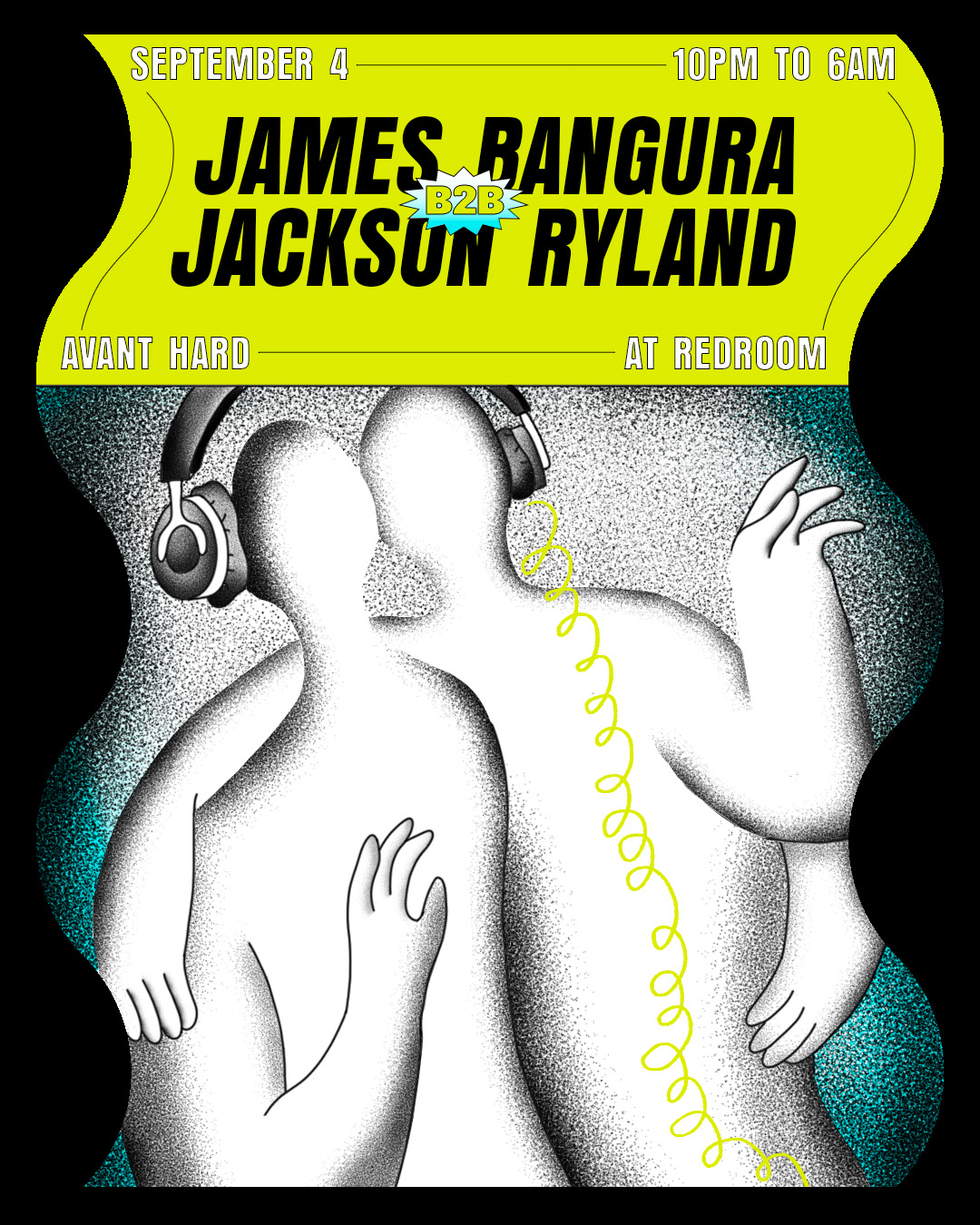 James Bangura b2b Jackson Ryland Poster, 2022, digital