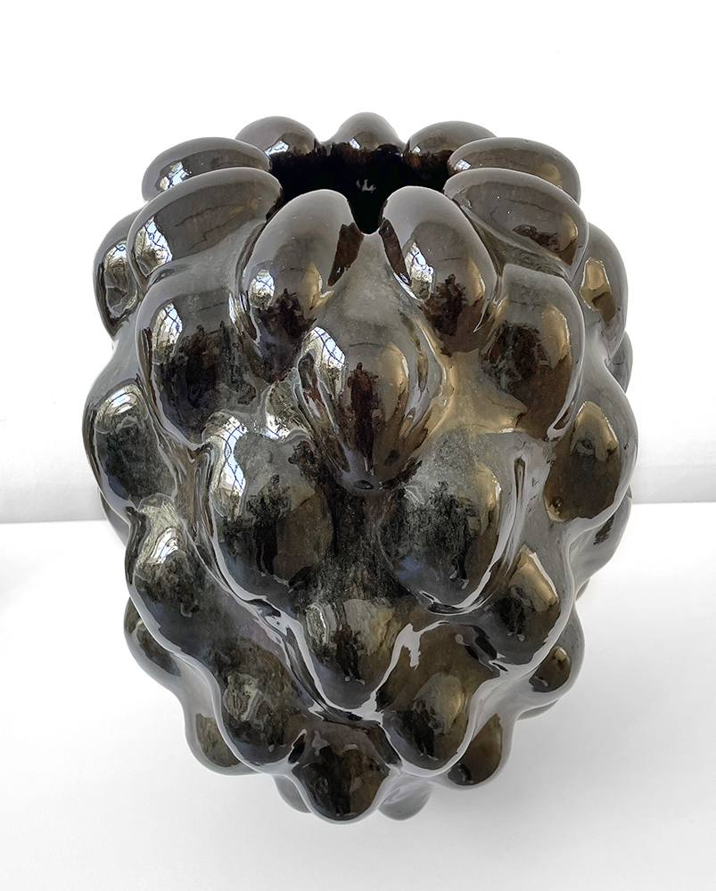 Rikke Elgaard, Large olive green, 40x30cm, 2.200€