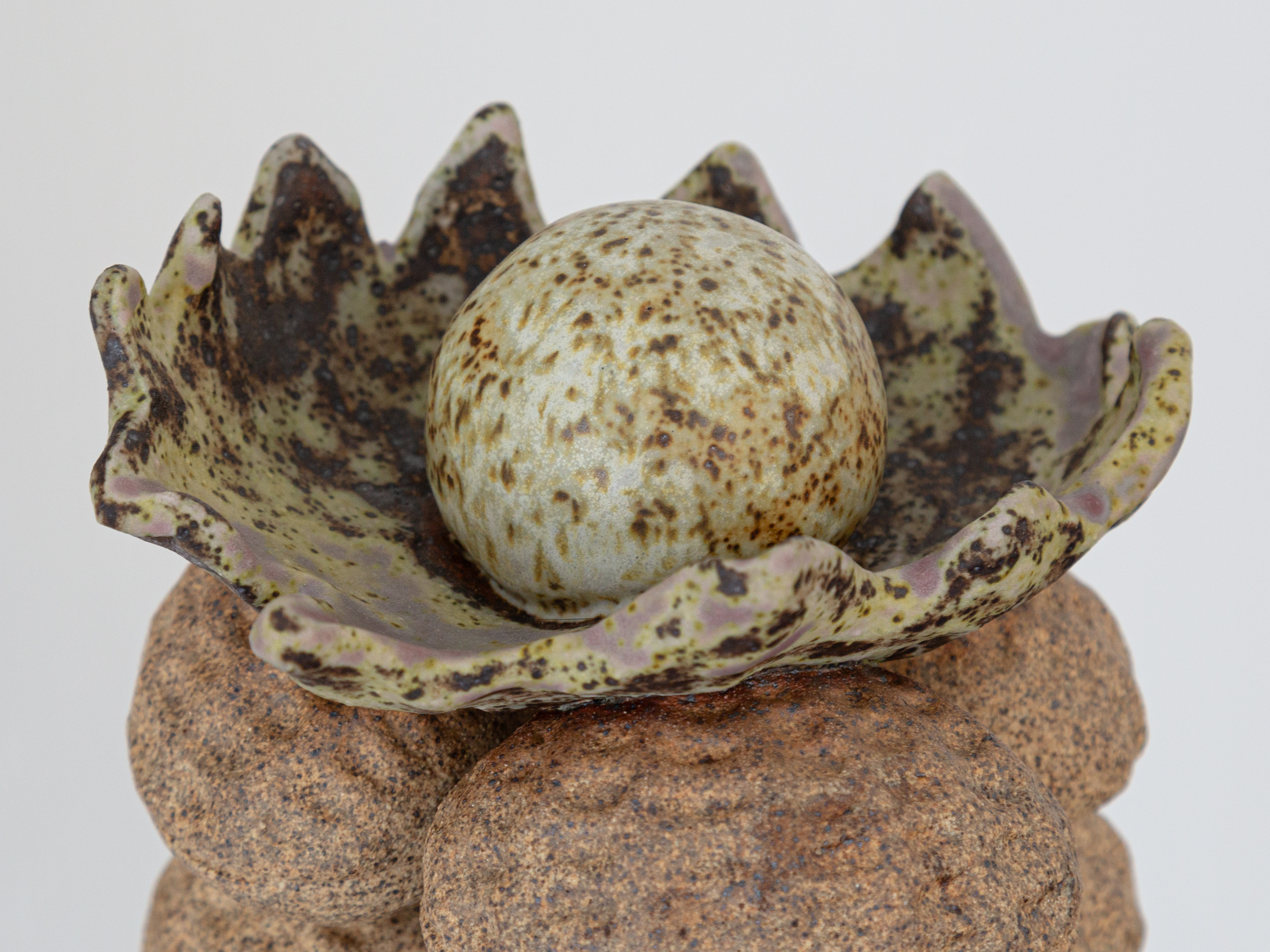 Our Lady of Perpetual Healing, Stoneware & Glaze, 2023