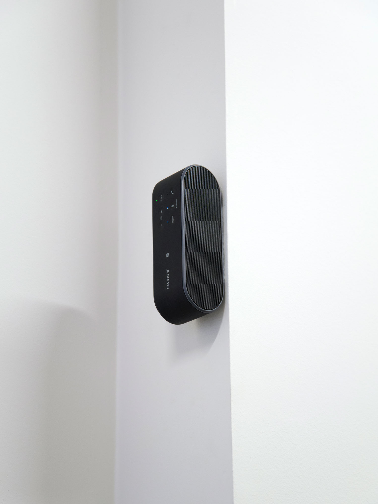 Untitled (Friction and Transference), 2014 [receiver]Installation: Bluetooth speaker and smartphoneOverall dimensions may varyVideo: Single-channel video, color, and sound 4 sec. loop