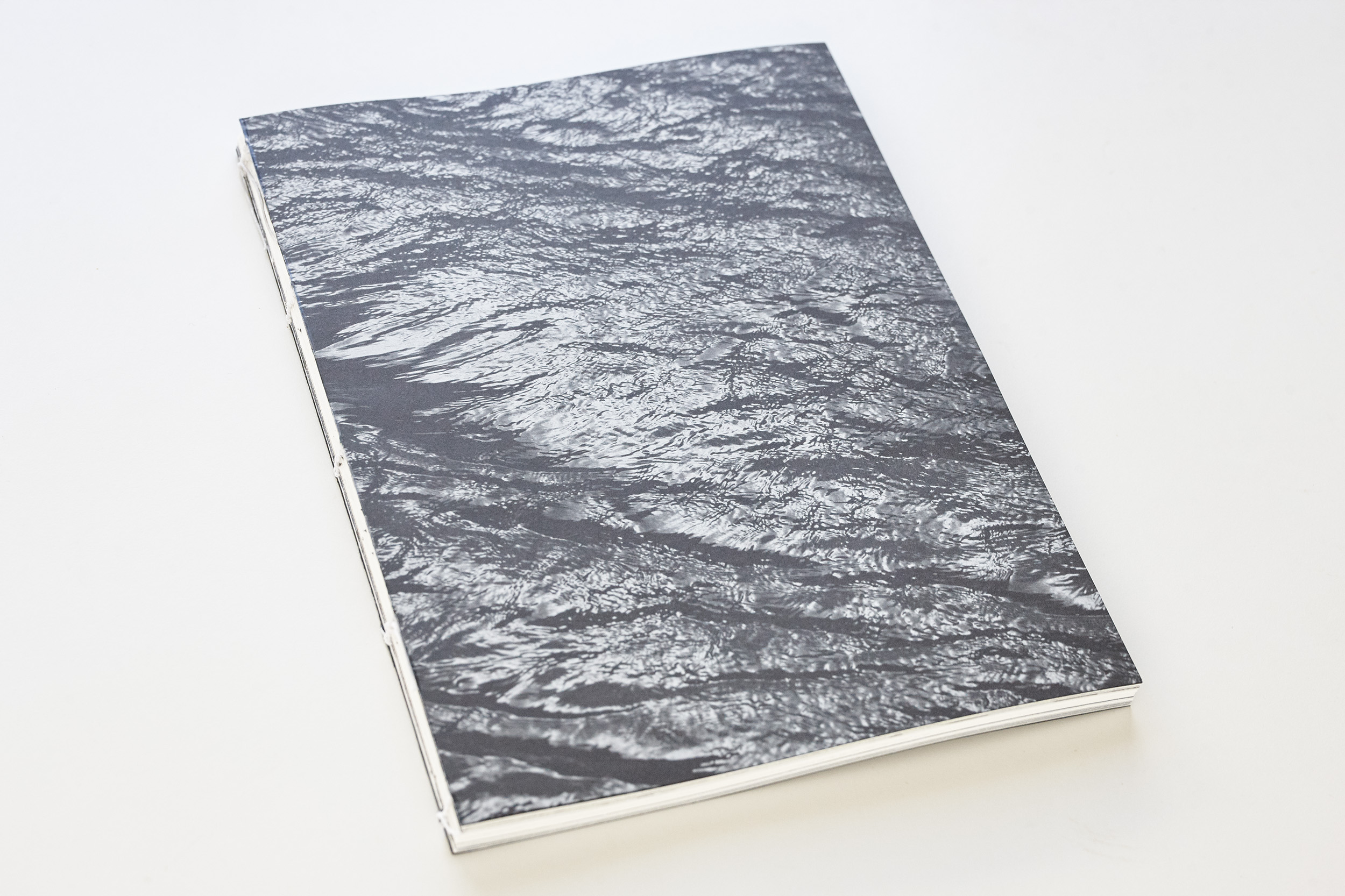 "Drones and LA Water Narratives," self-published collective book co-conceived, designed, and printed by my UCLA Design Media Arts students, winter 2024.