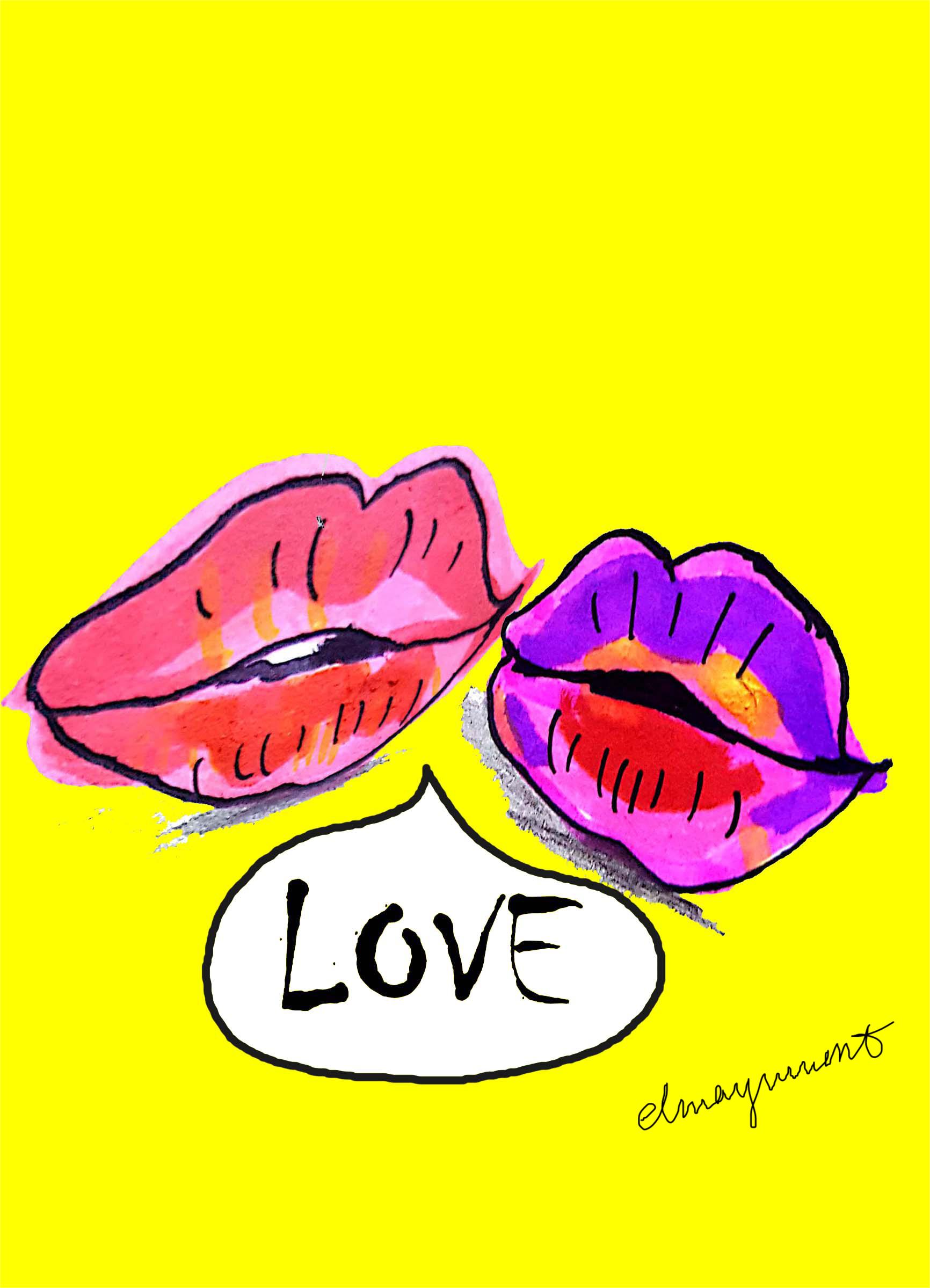 personal project-happy valentine's day-brave to say your love