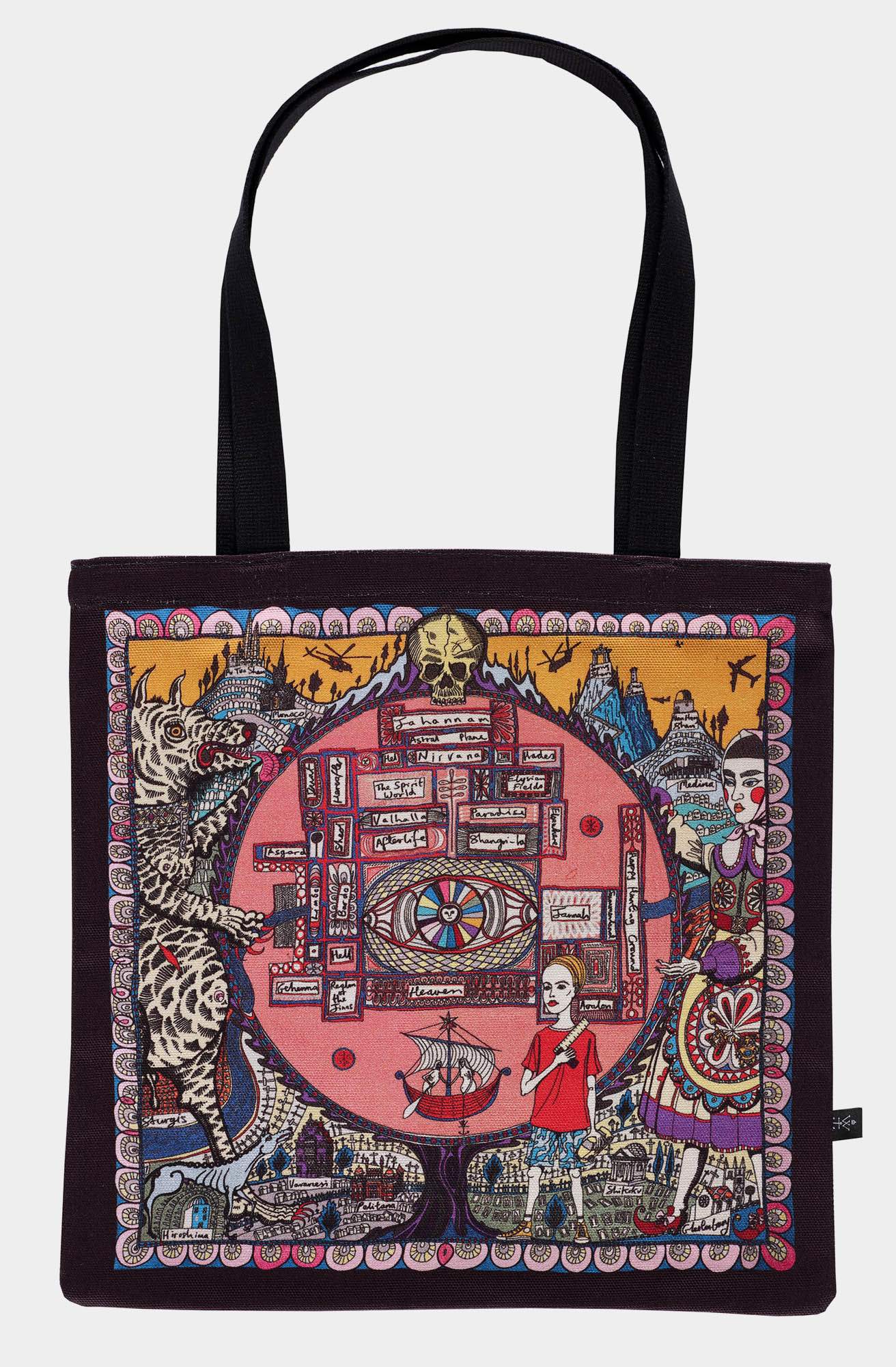 Map of Truths Tote Bag, Grayson Perry | Smash Hits, National Galleries Scotland, 2023