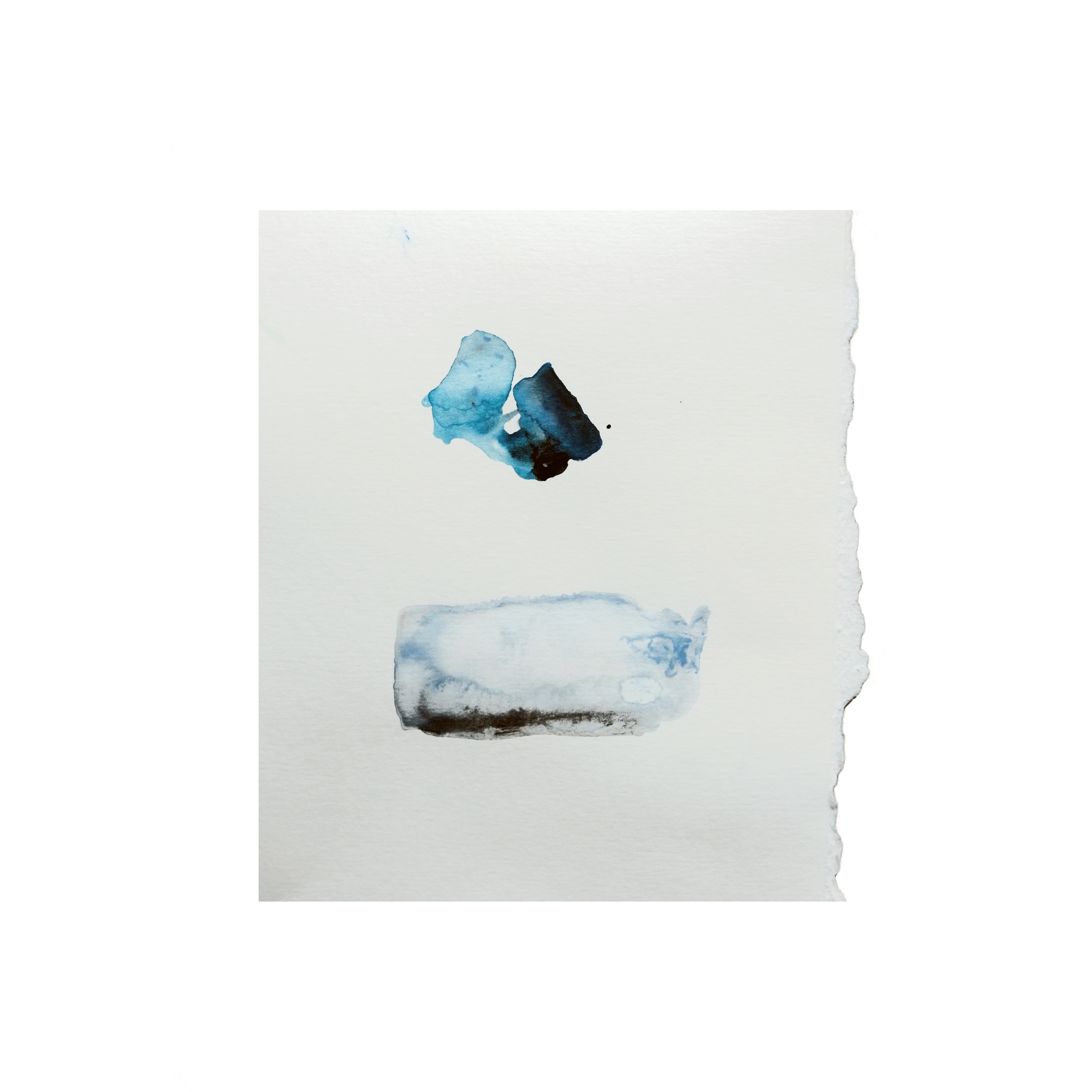 °11, 2015 : Étude d'aquarelle / Watercolor study, 5 x 7 "