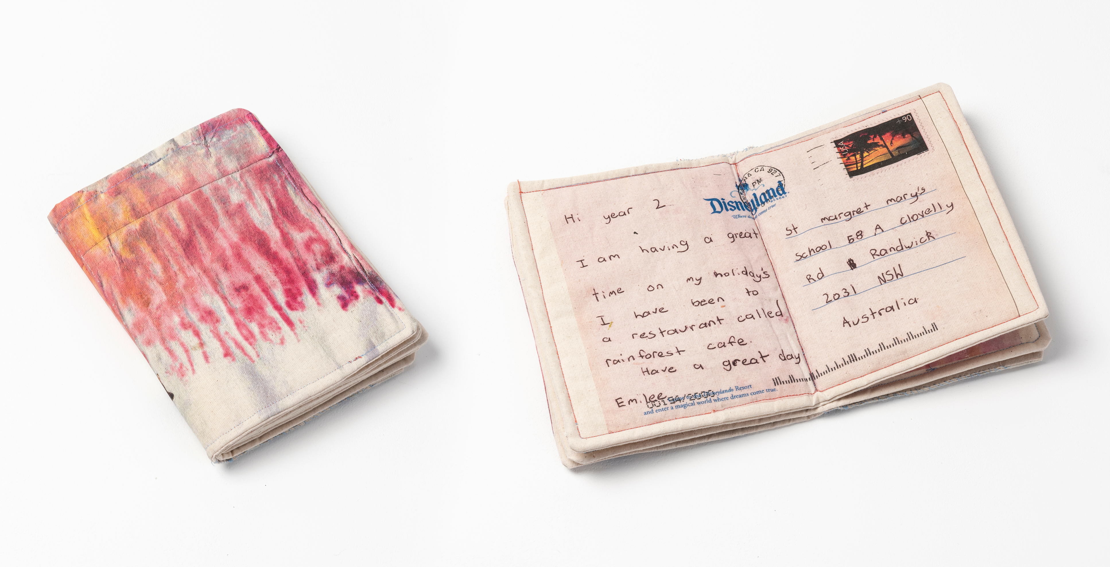 letters2024Toner and thread on calico18 x 27cm (open)