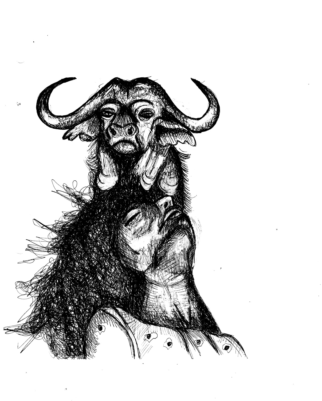 24 novembre-renversée,2020,encre de chine,22x17cm