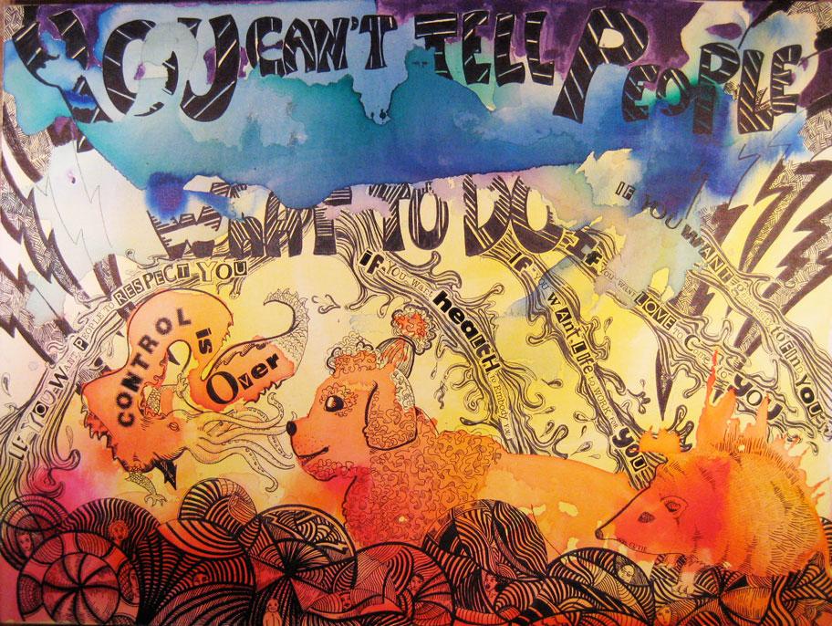 Control is Over | 40x30in