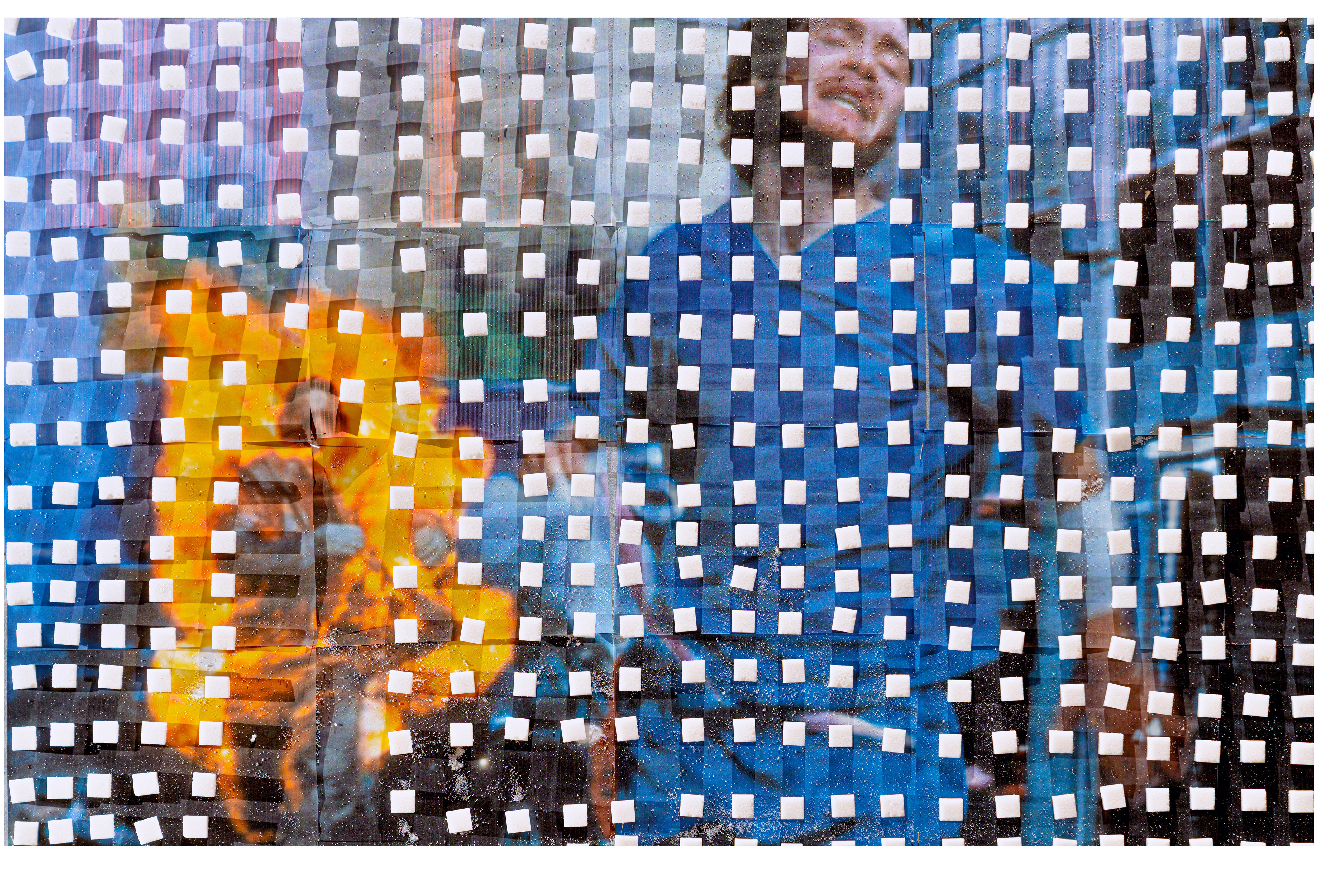 Emmaline Zanelli, 'Sugar Cubes, After Edward Steichen (Cillian Murphy running from a flaming infected zombie in 28 Days Later, 2002)',digital photograph, dimensions variable