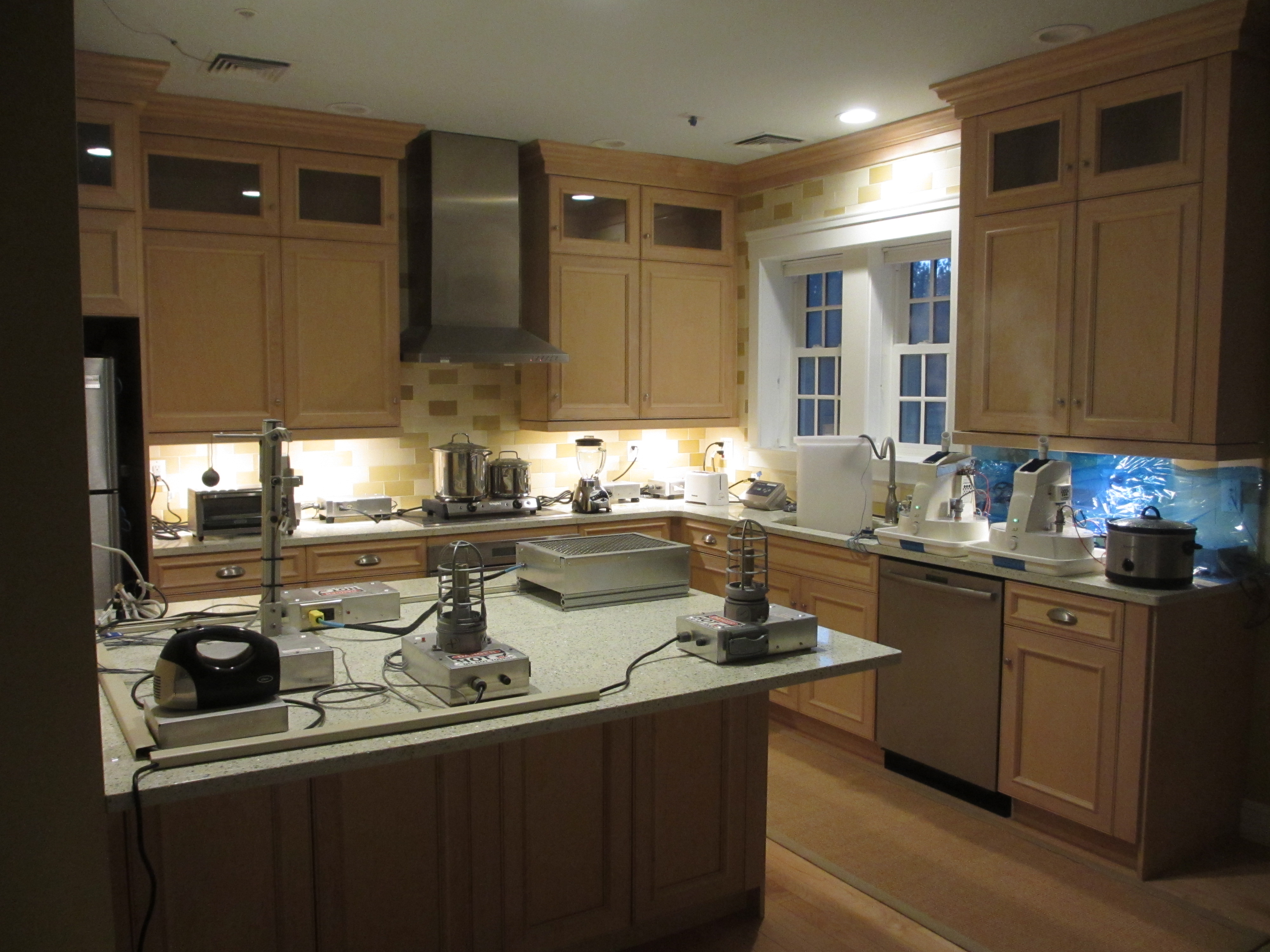 NZERTF researchers are also closely examining the relationship between energy-efficient building practices and indoor air quality; for example, testing the functionality of "demand sensors" for maintaining optimal ventilation in a super tight home.