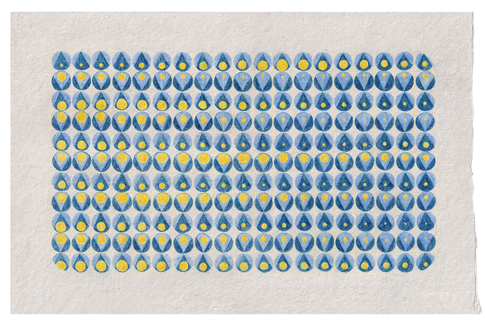 got a light?, pencil on handmade cotton paper, 30 x 46 cm