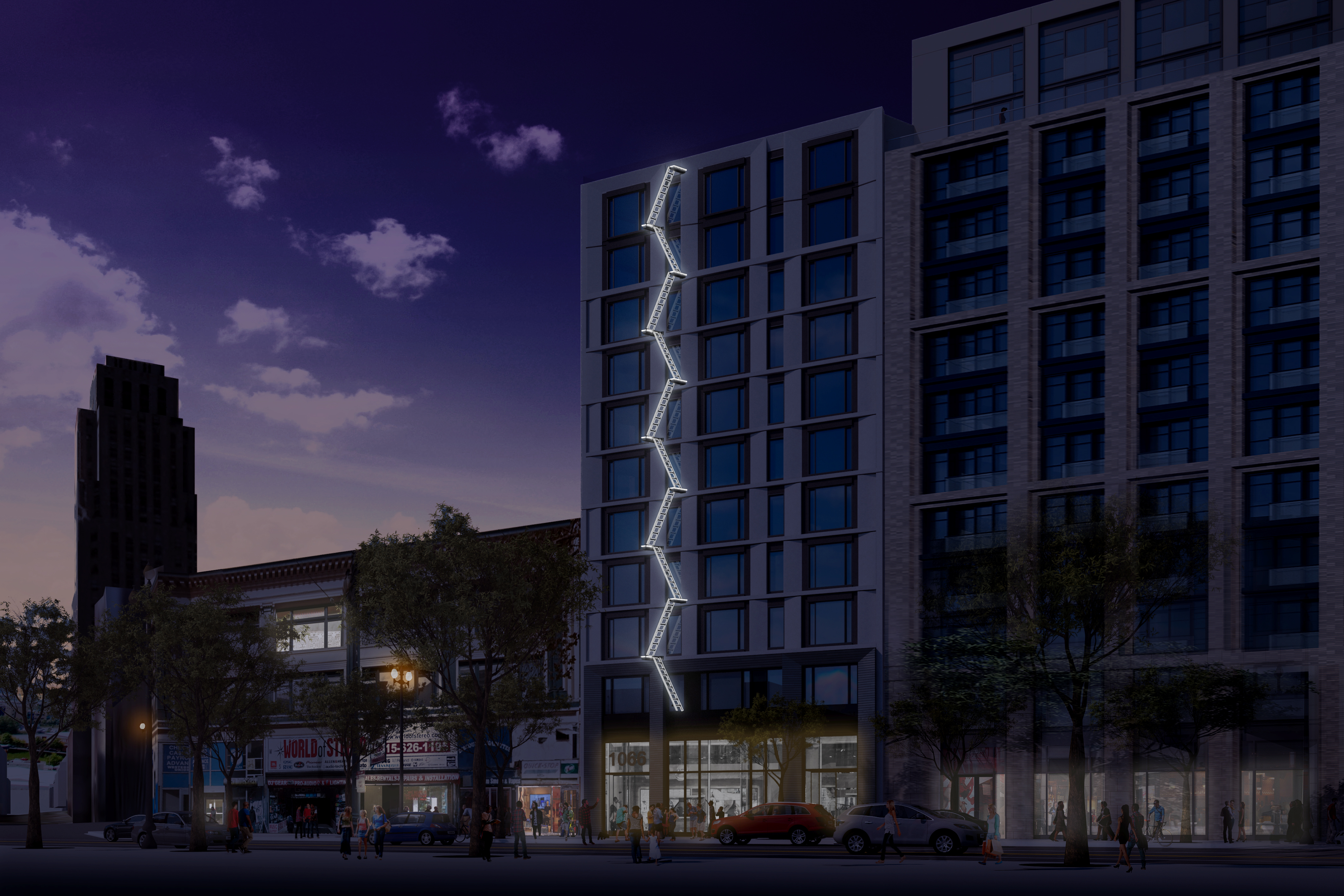 Modeled in Sketchup / Rendered in V-Ray / Color Correction & Effects in Photoshop