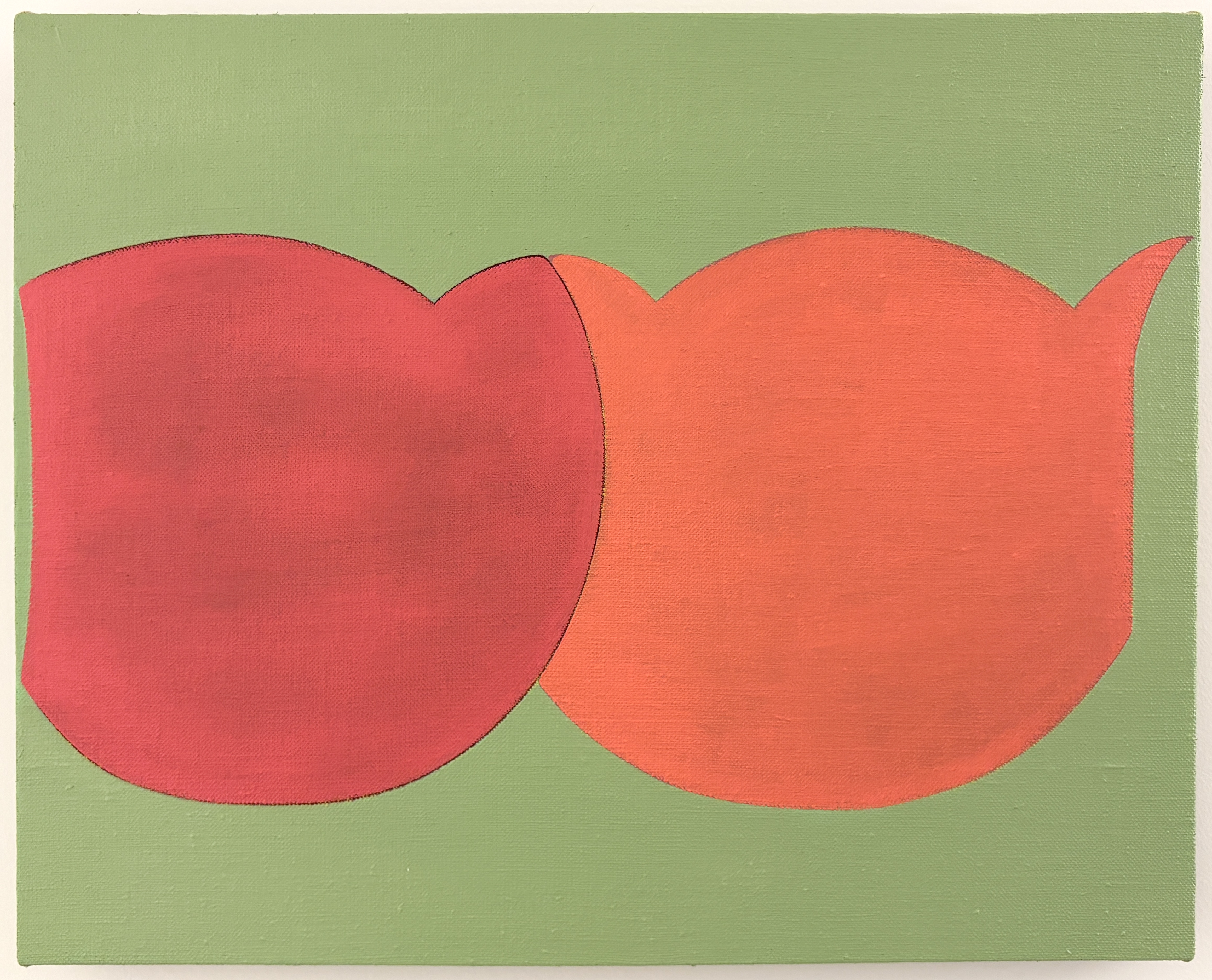 Friends, 16"x20", oil on linen stretched over panel, 2025