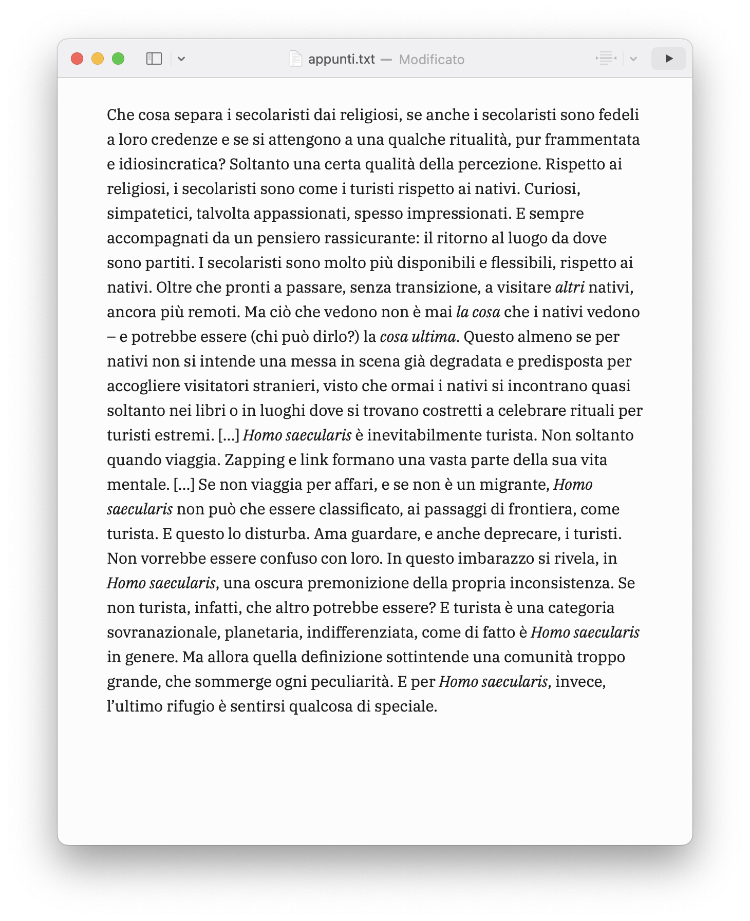 Da “L'innominabile attuale” di Roberto Calasso, Adelphi #dio #secolarismo #spiritualità #rivelazione #turismo