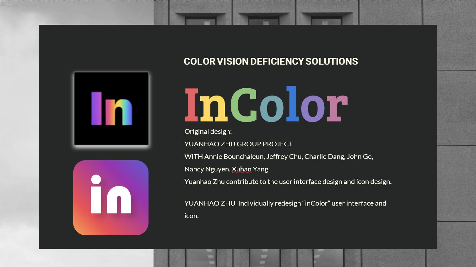 InColor, Adobe Xd, June 2019