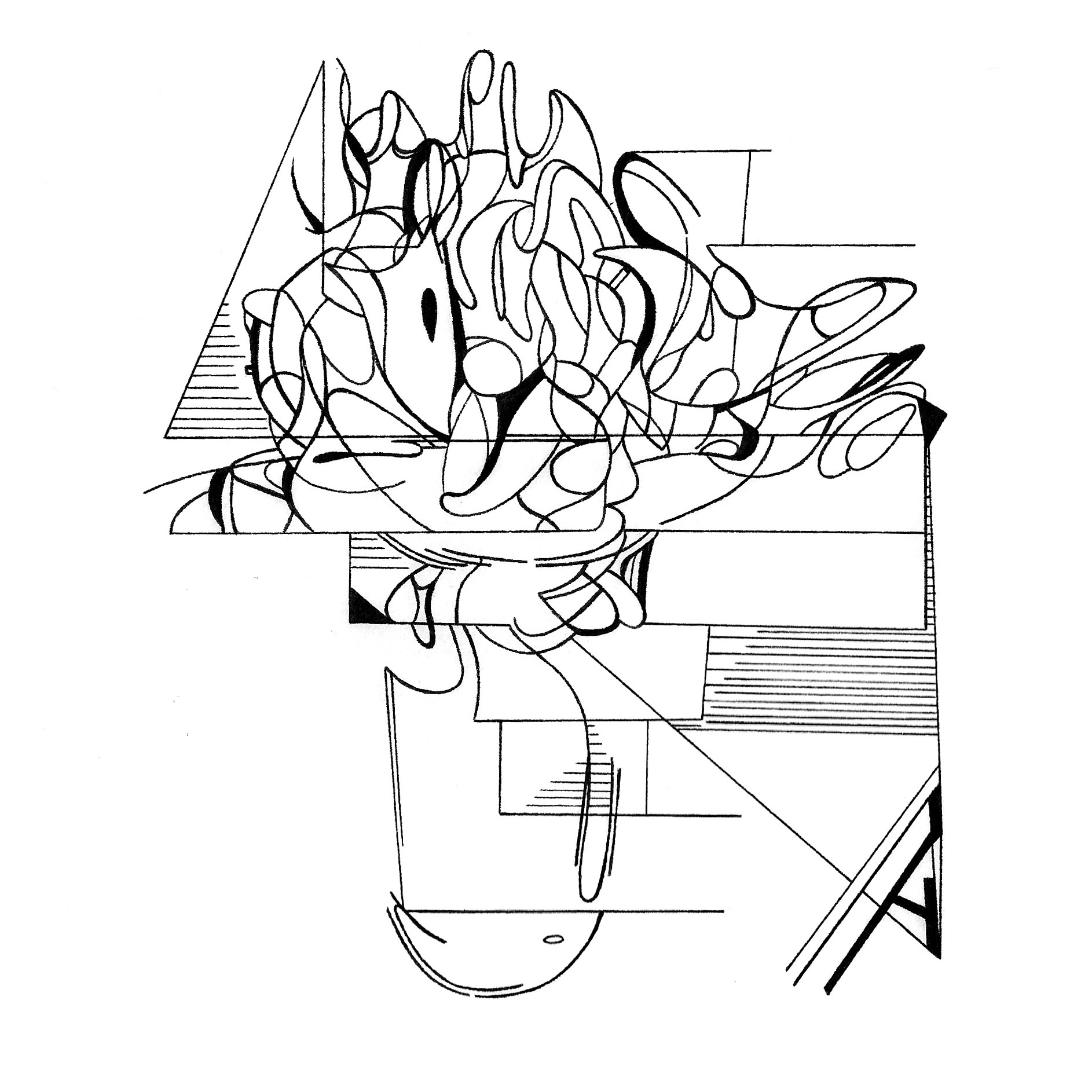 ALGUNAD (sustantivo femenino): Estructura arquitect&oacute;nica, base de prisma c&uacute;bico y remate c&oacute;nico, compleja fusi&oacute;n de ambos.