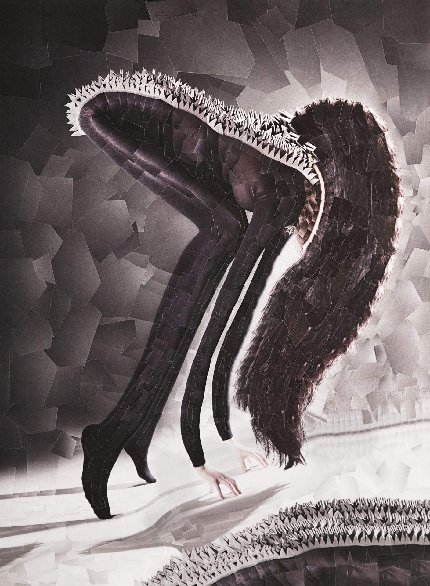 With Madame Peripetie and Alphabeton for Kinki Magazine, 2010, 20 x 24 inches