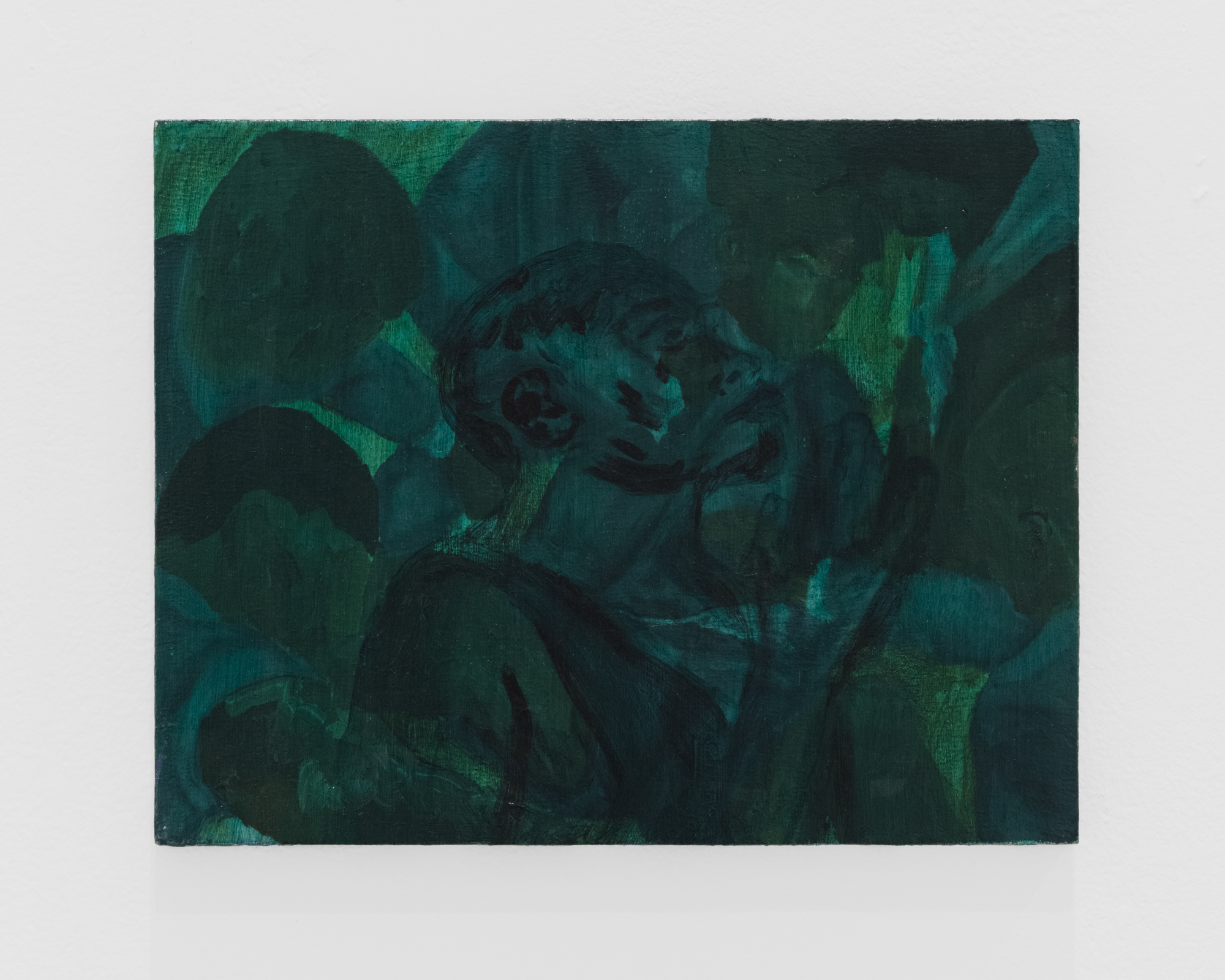 Go tell it on the mountain, 2024, Oil on panel, 40 x 30 cm