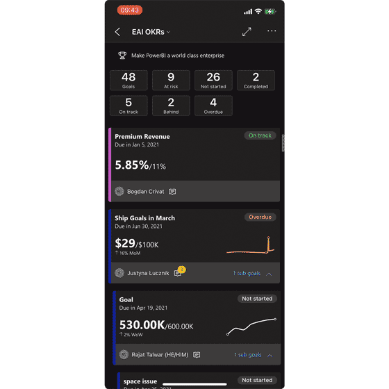 Mobile scorecard responsive behaviour in portrait and landscape.