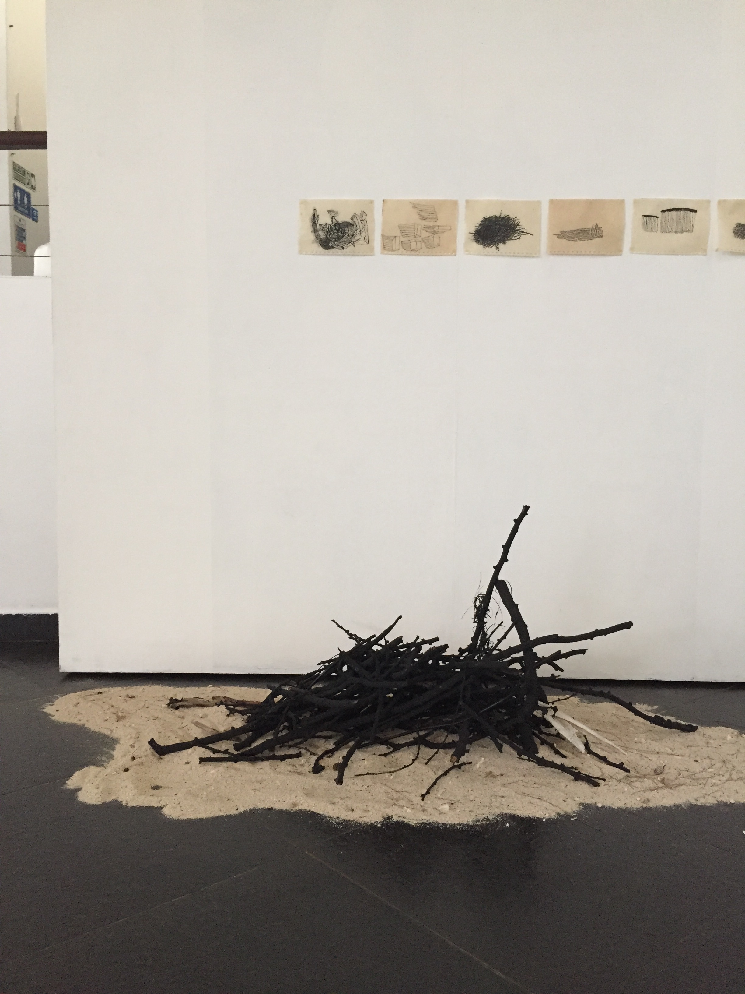 Nidhi Agarwal, "Schismatic Mutilation", installation