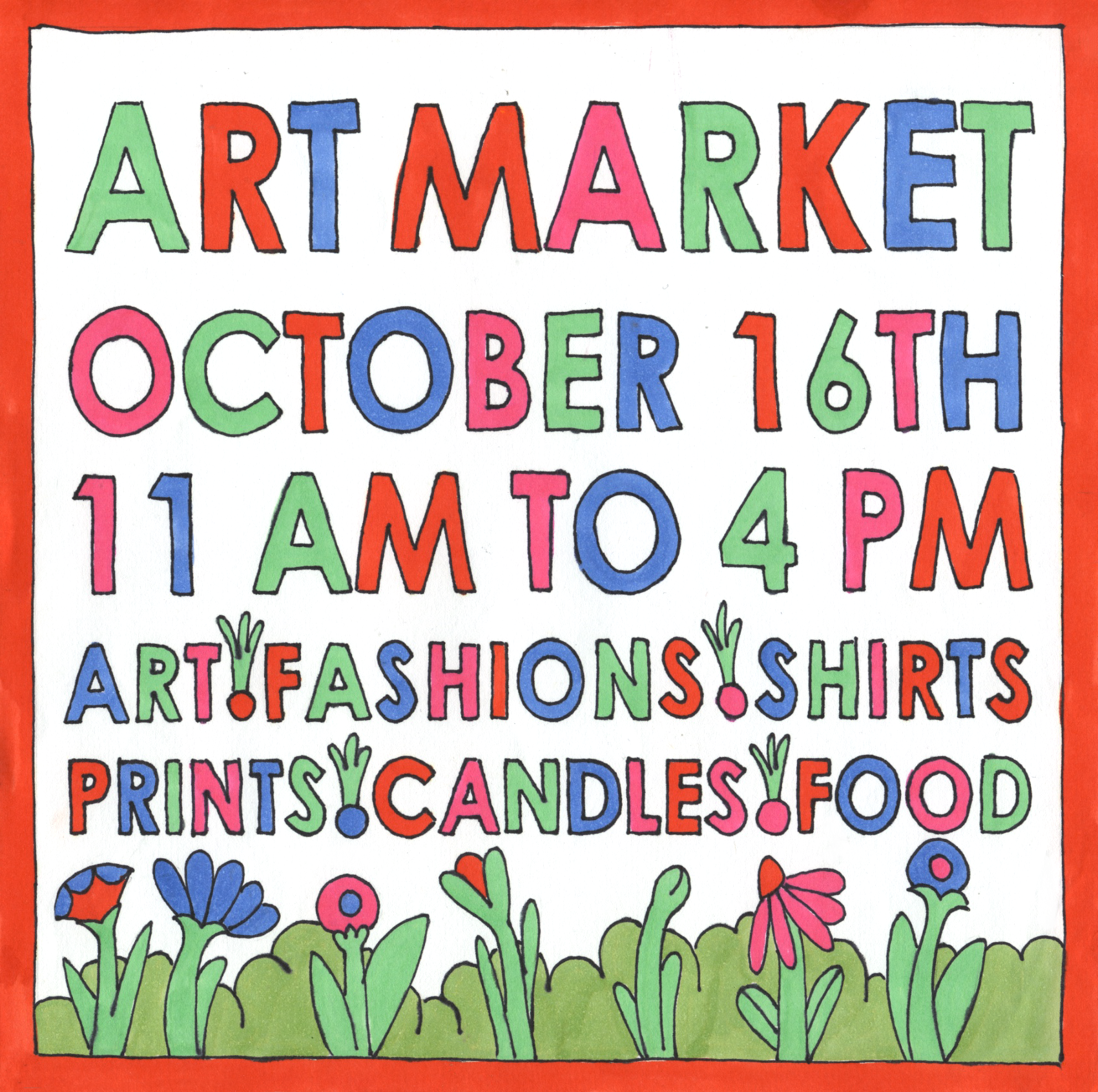 Art Market Flyer