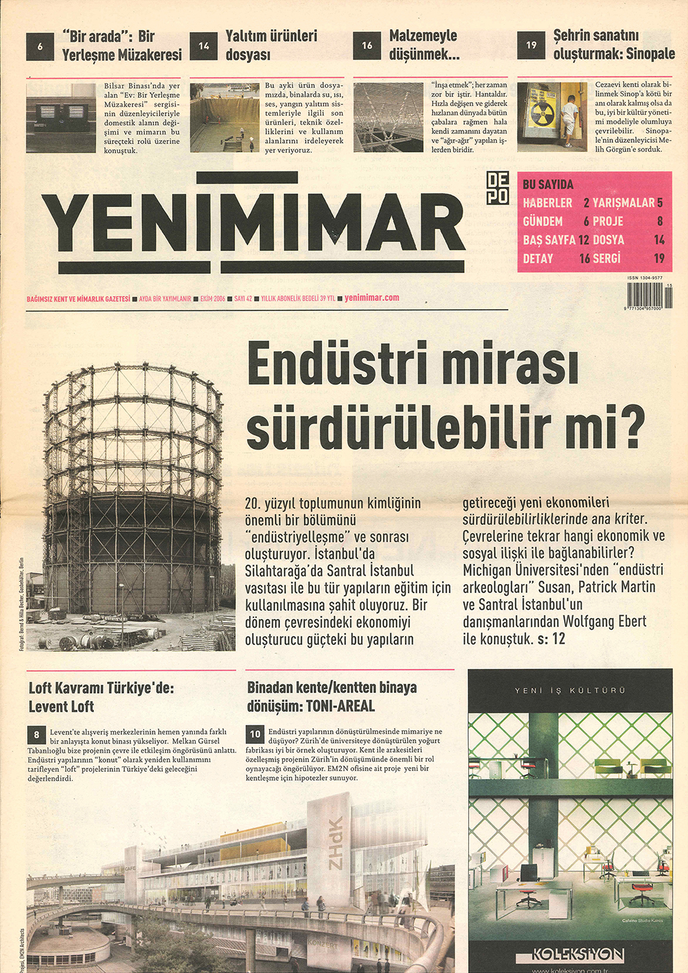 Yeni Mimar  2006  Umur Dudullu