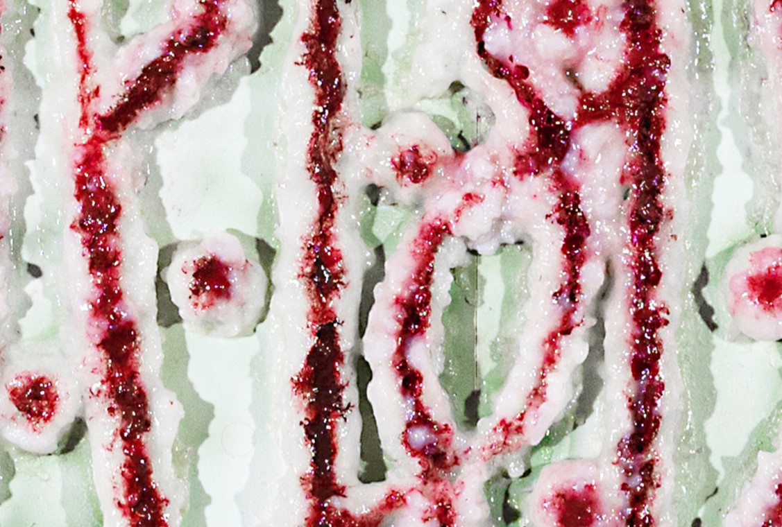 Detail. Wound Pattern #2.