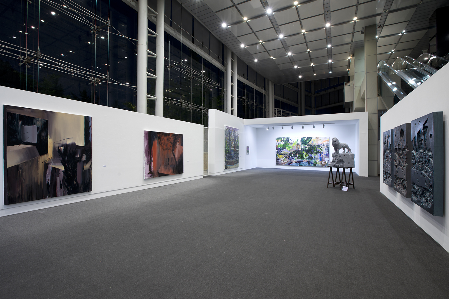 Romanian Eyes -  group exhibition with Marius Bercea, Vlad Olariu, Leonardo Silaghi, Mircea Teleagă (2018) Space K, Seoul [South Korea]