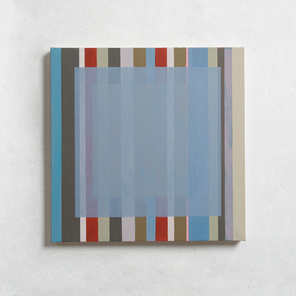 Nijat, 2020, oil on canvas, 40 x 40 cm