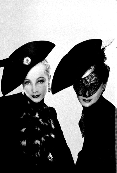 Muth and Lyla Zelensky for Schiaparelli photo by Erwin Blemenfeld 1938