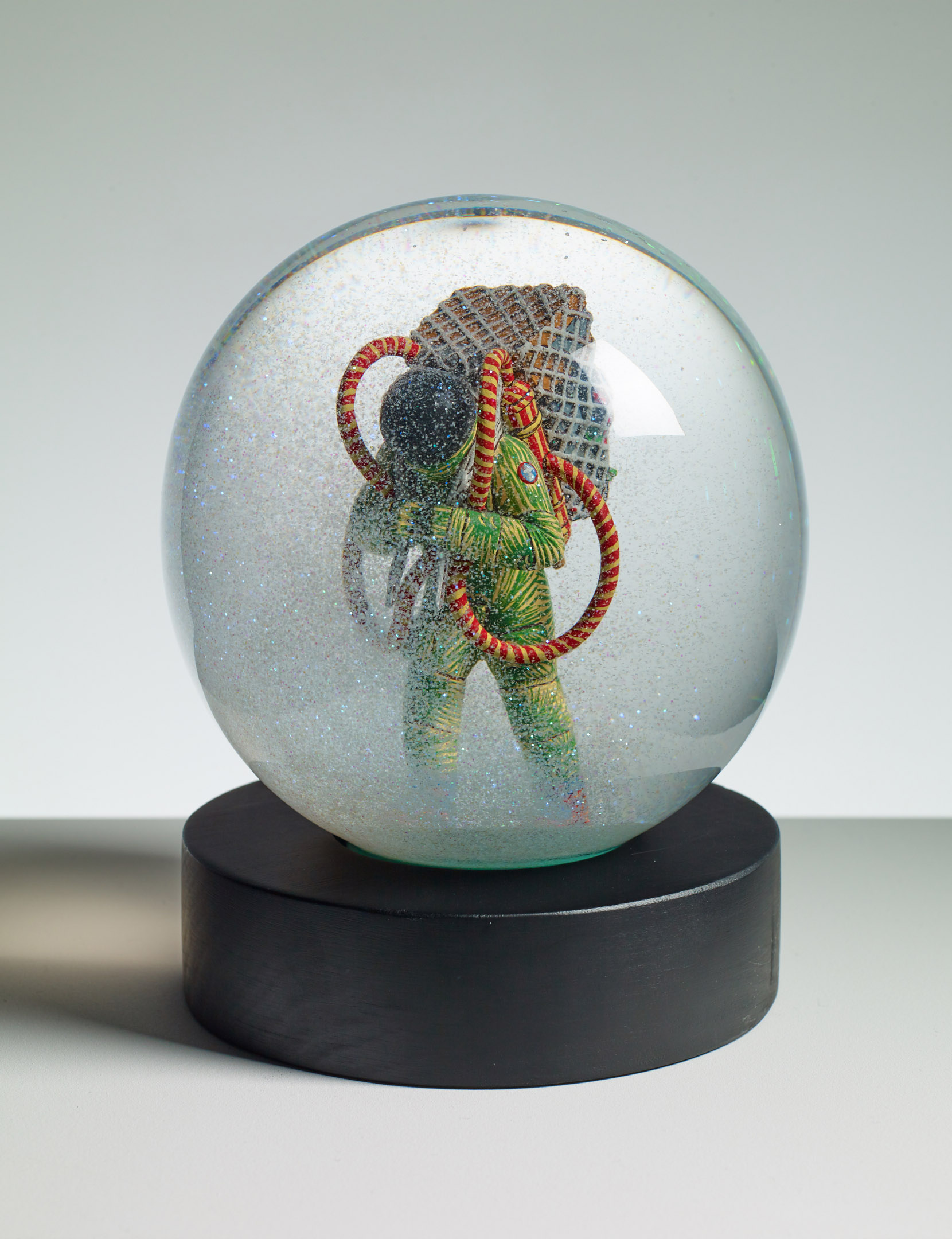 Refugee Astronaut in Snow Globe, Camden Arts CentreView Project