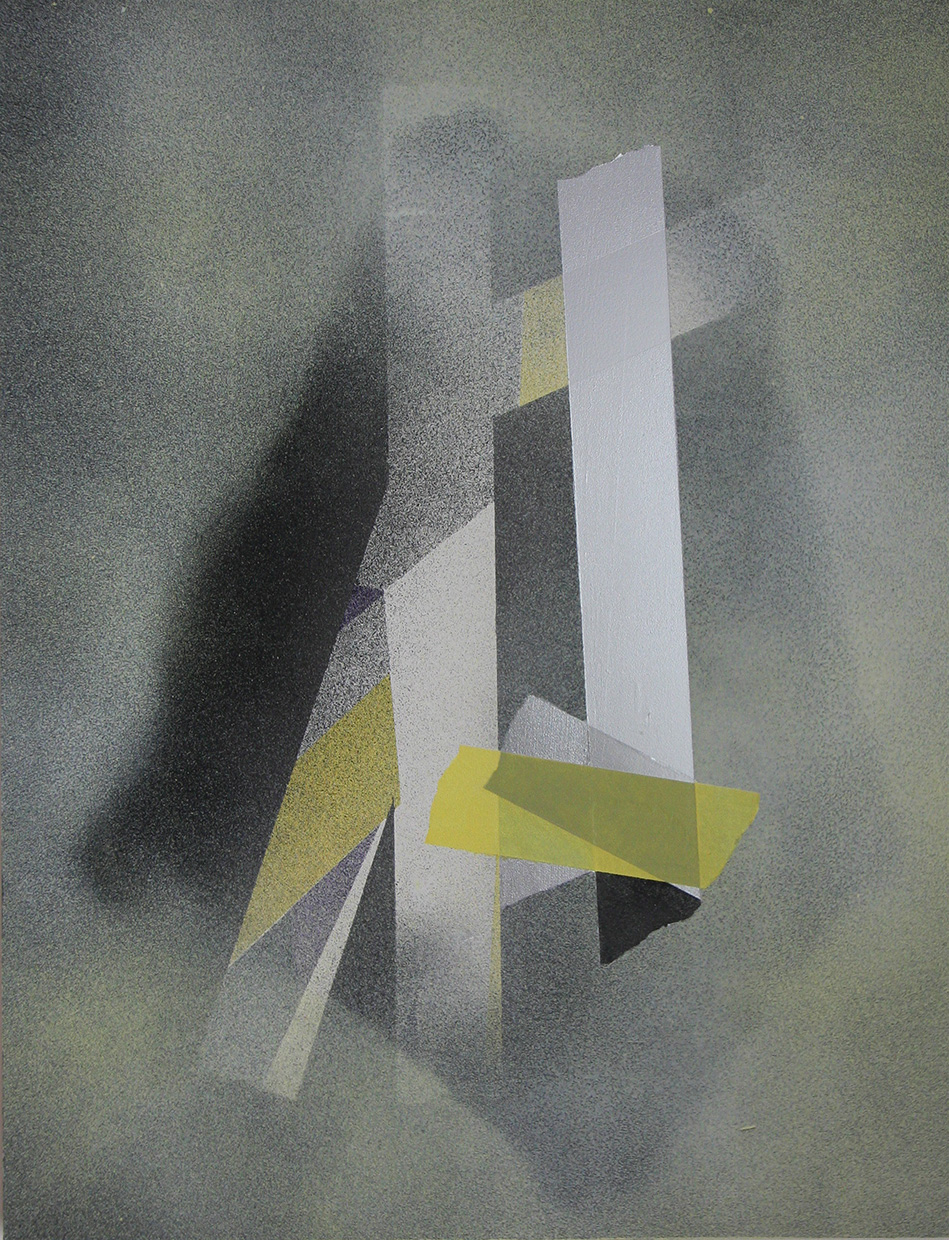 Untitled, acrylic on board 24x18", 61 x 46 cm 2013