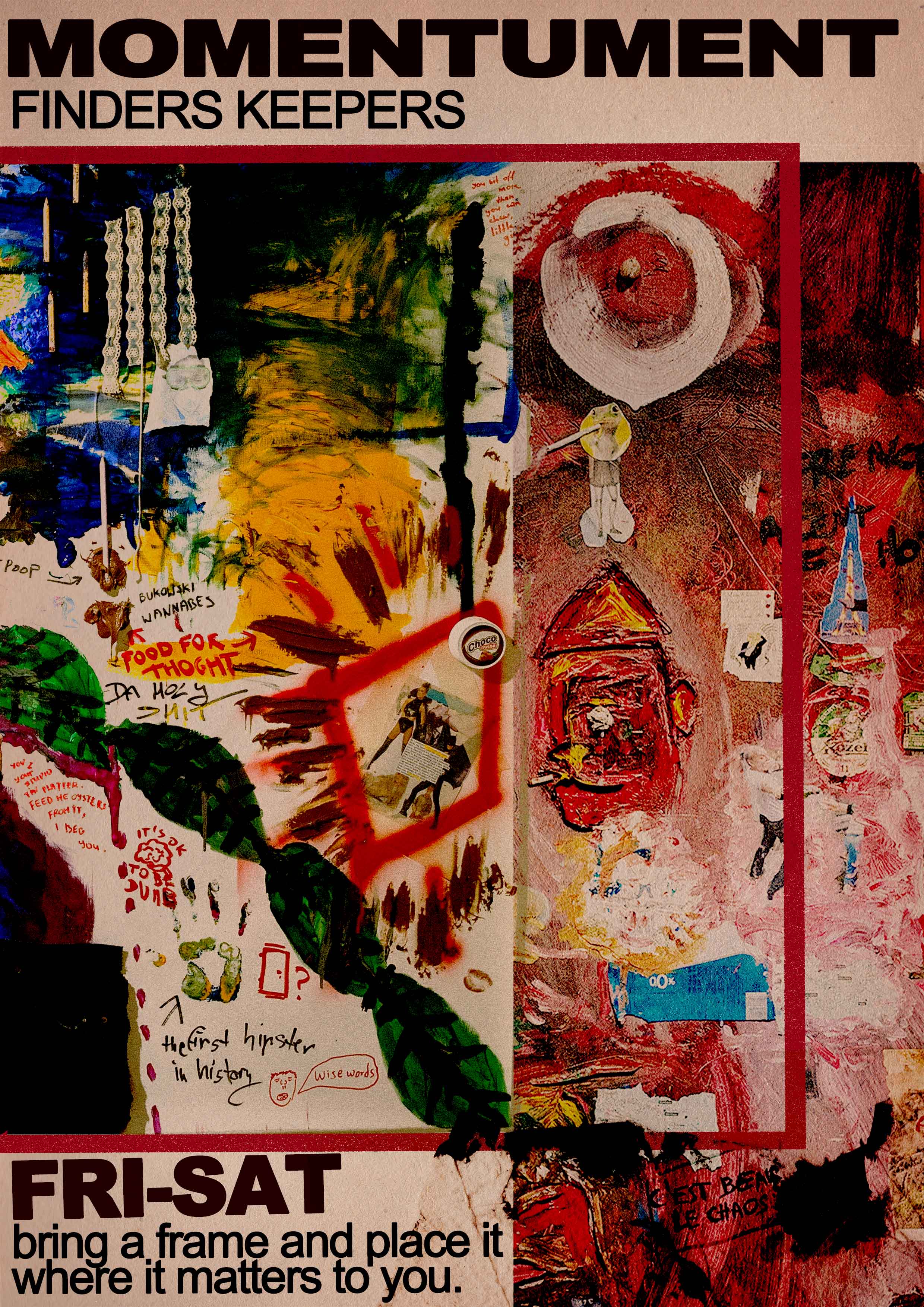 momentument: finders keepers poster